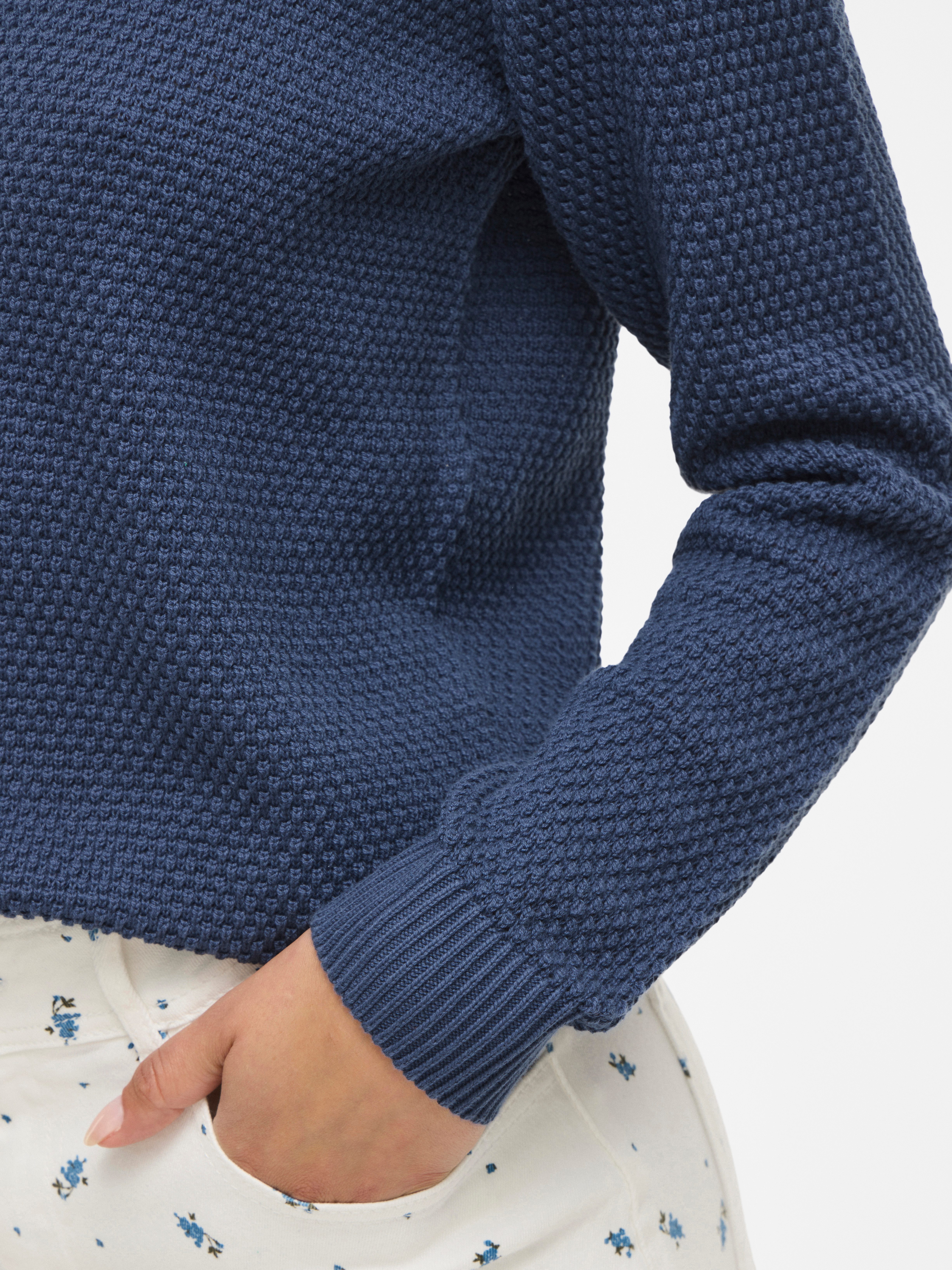 Vila Trui met ronde hals VIDALO O-NECK L/S KNIT TOP- NOOS