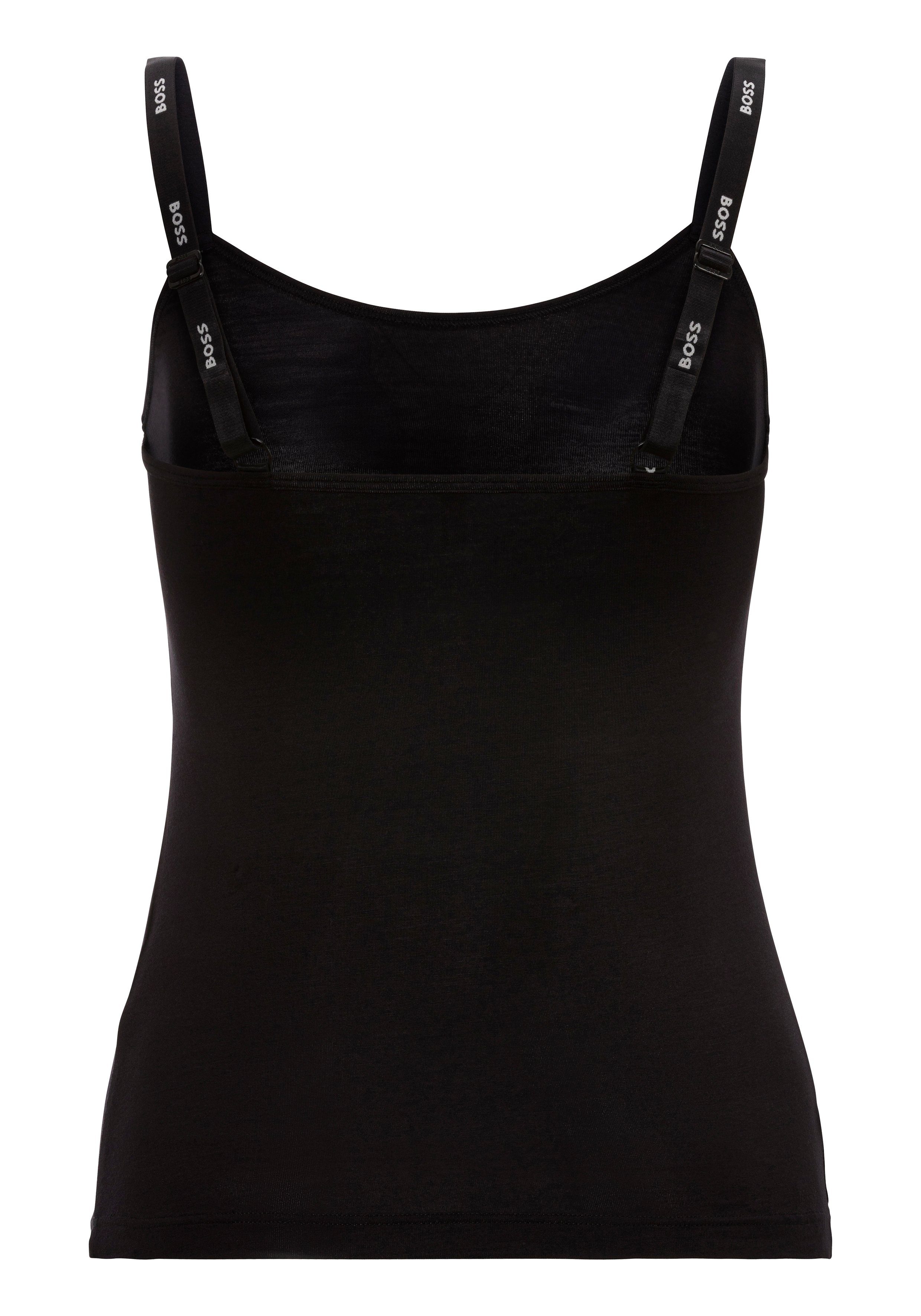 BOSS Tanktop VEST CI 1 met een ronde hals