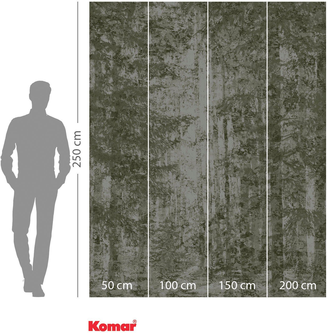 Komar Vliesbehang Digitale print vlies - Fading Forest - Afmeting 200 x 250 cm (1 stuk)