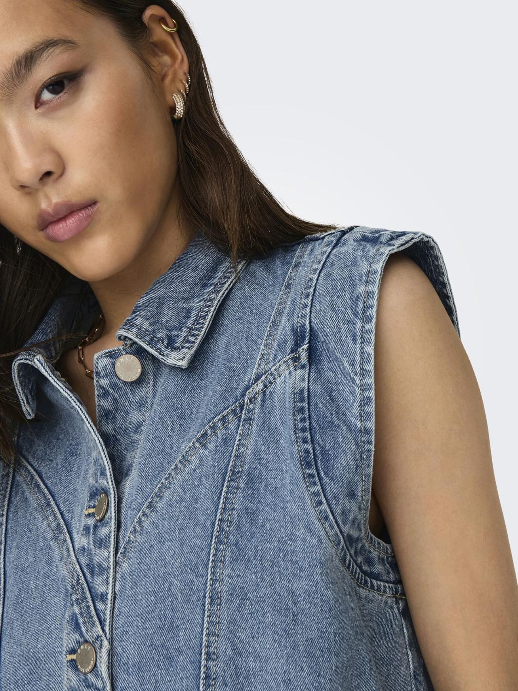 Only Jeansgilet ONLKENNEDY SL DNM WAISTCOAT BJ NOOS