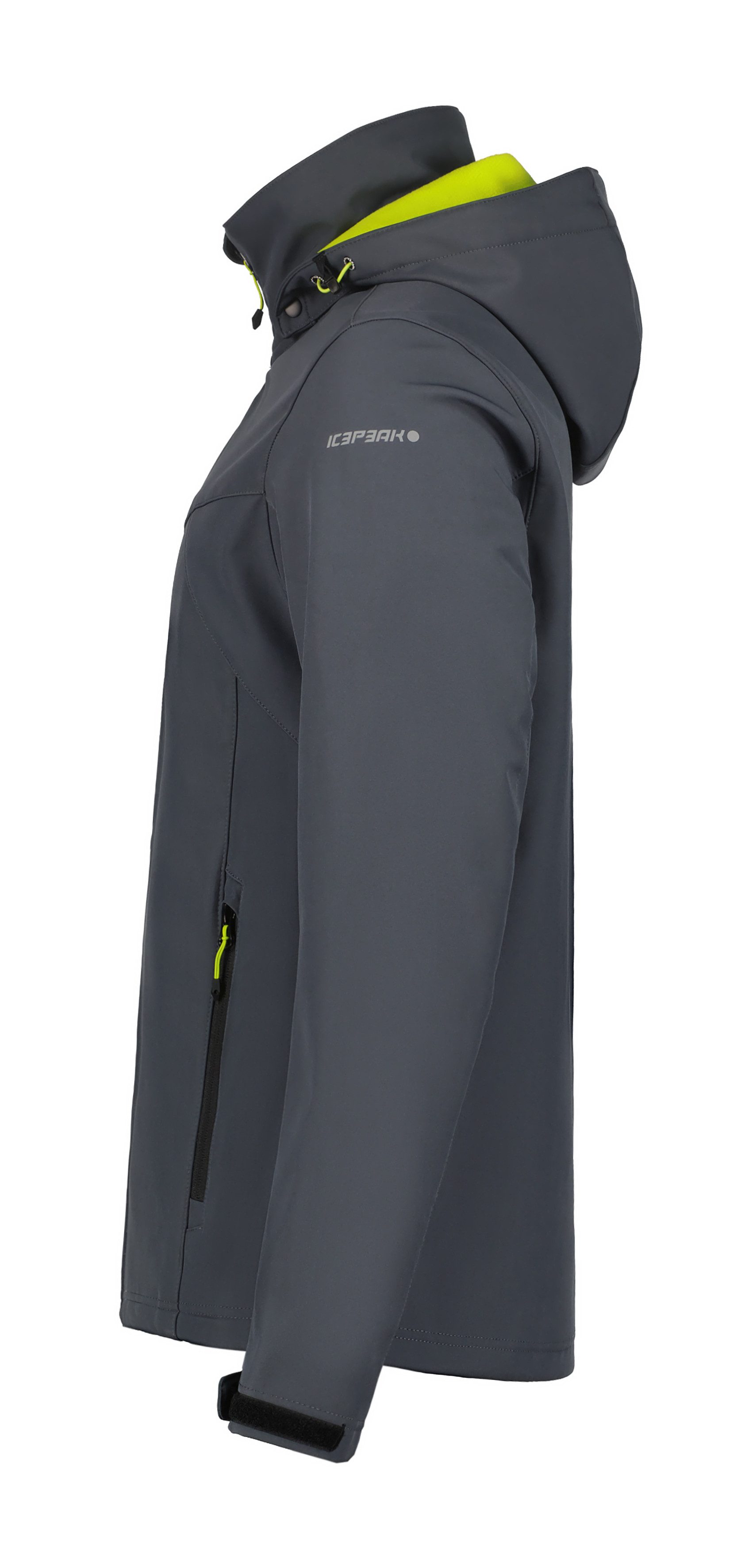 Icepeak Softshell-jack BRIMFIELD met stijlvolle logo-opschriften (1 stuk)