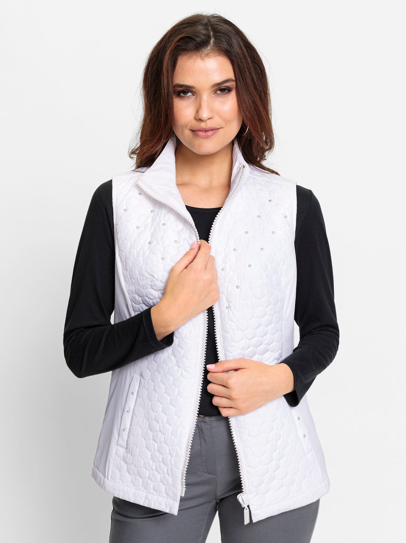 Lady Bodywarmer bovenkleding maat 40 beige