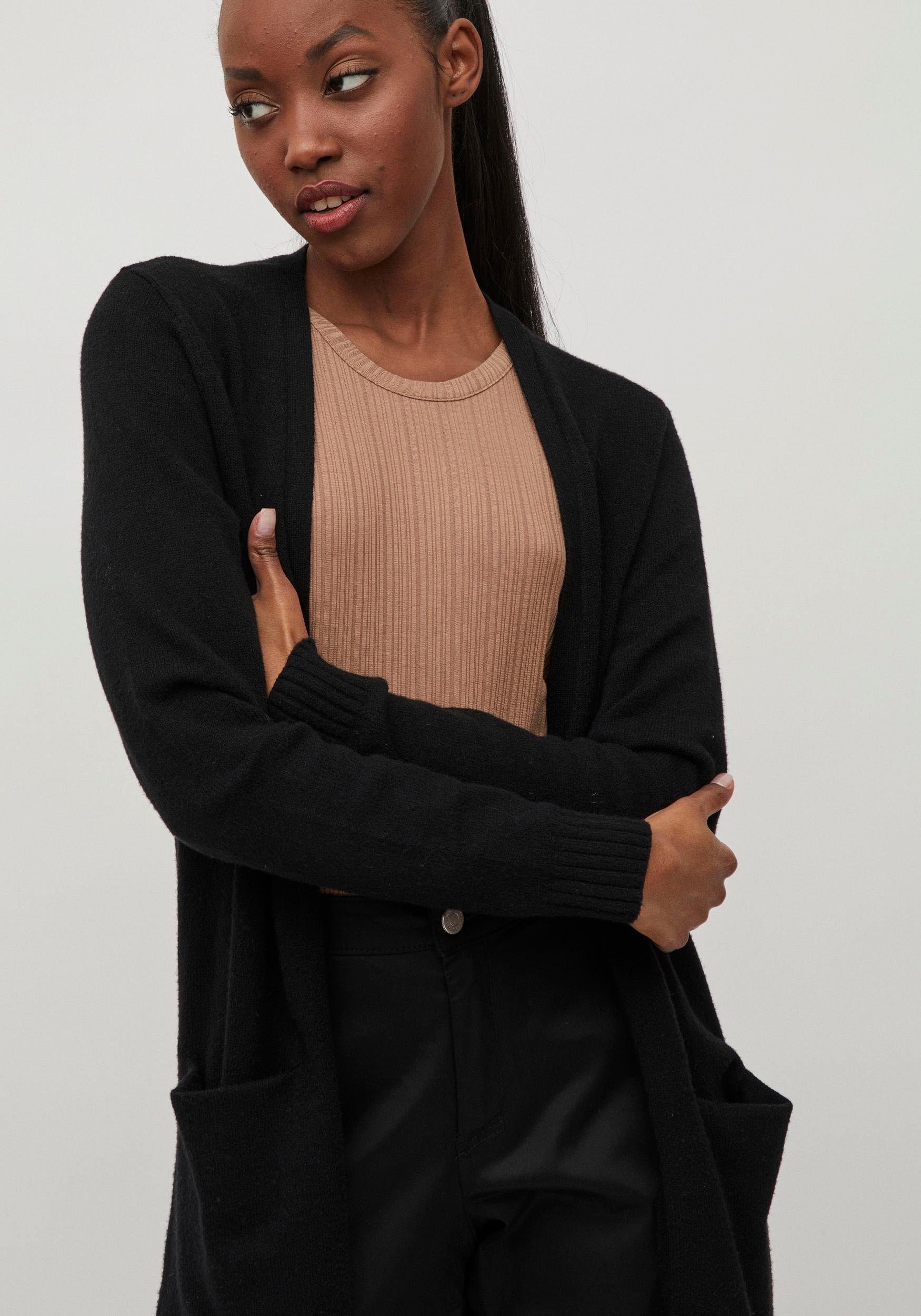 Vila Lang vest VIRIL LONG L/S KNIT CARDIGAN - NOOS