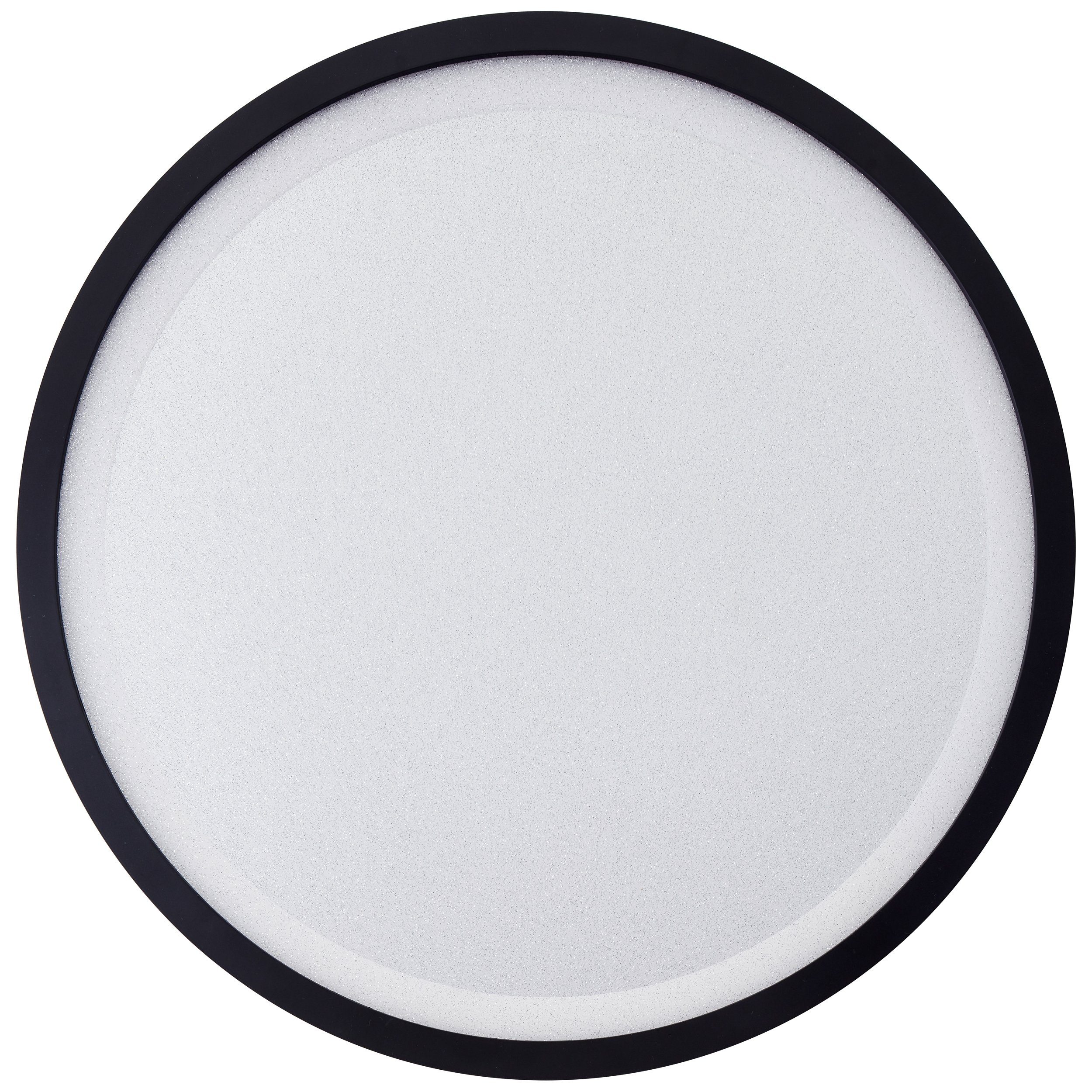 Brilliant Leuchten Led-plafondlamp Mosako LED paneel, D 50 cm, digitaal RGB-backlight, 4200 lm, dimbaar, CCT (1 stuk)