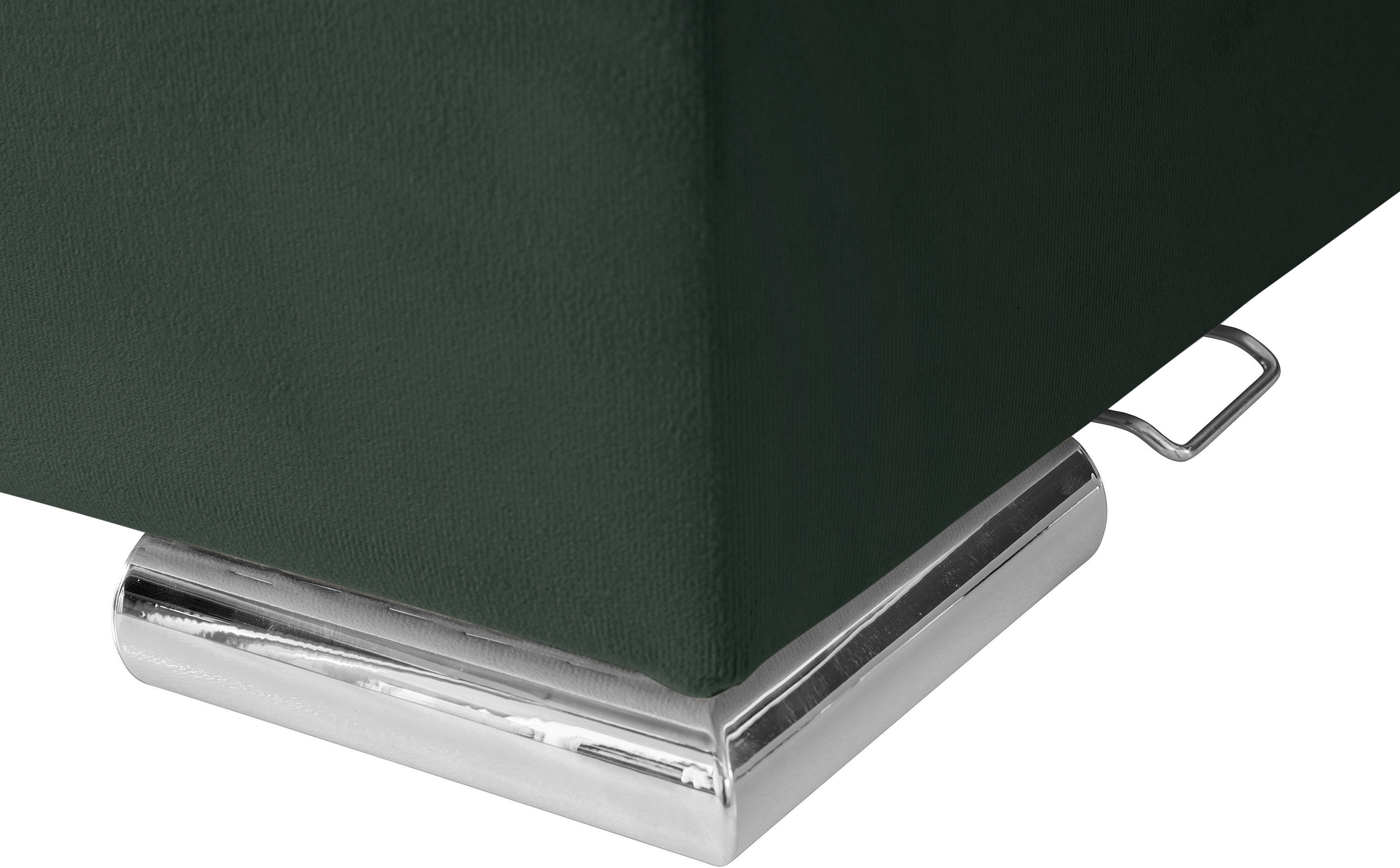 INOSIGN Hoekbank Boxspringbed Night & Day L-vorm met permanente slaapfunctie met armleuning