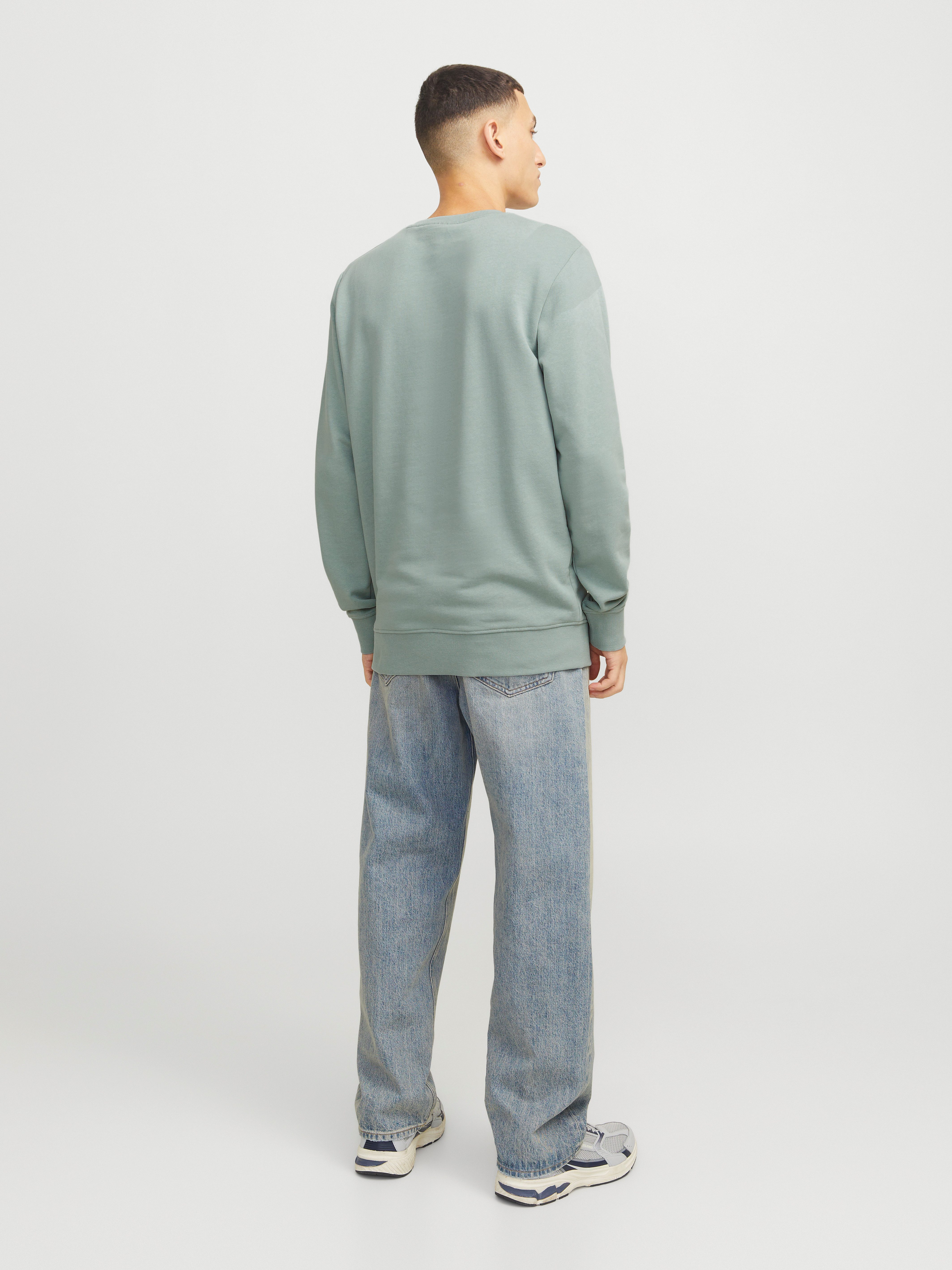 Jack & Jones Sweatshirt JJHUDSON SWEAT CREW NECK