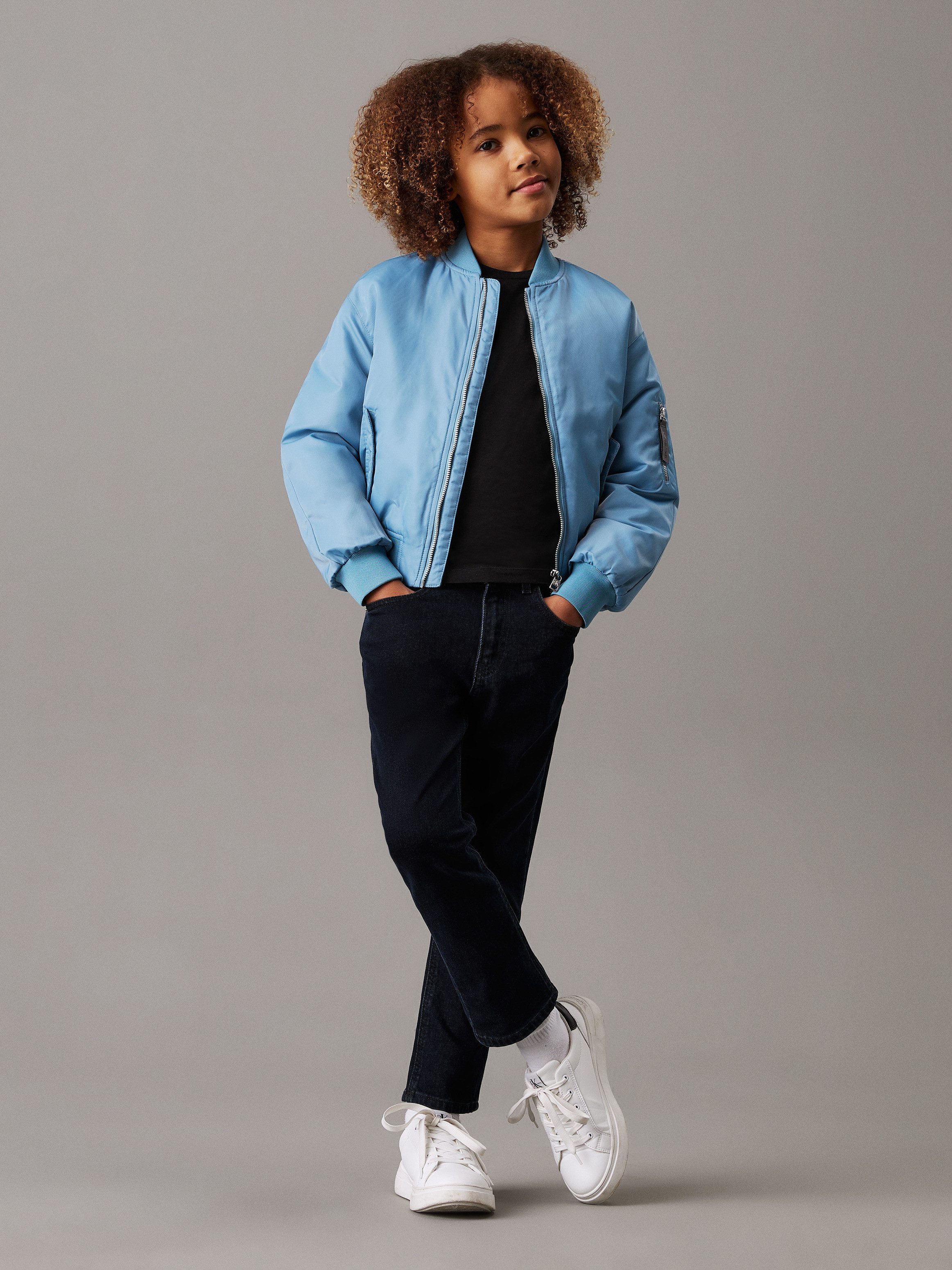 Calvin Klein T-shirt 2-PACK MONOGRAM TOP voor kinderen tot 16 jaar met logo-opdruk (2-delig)