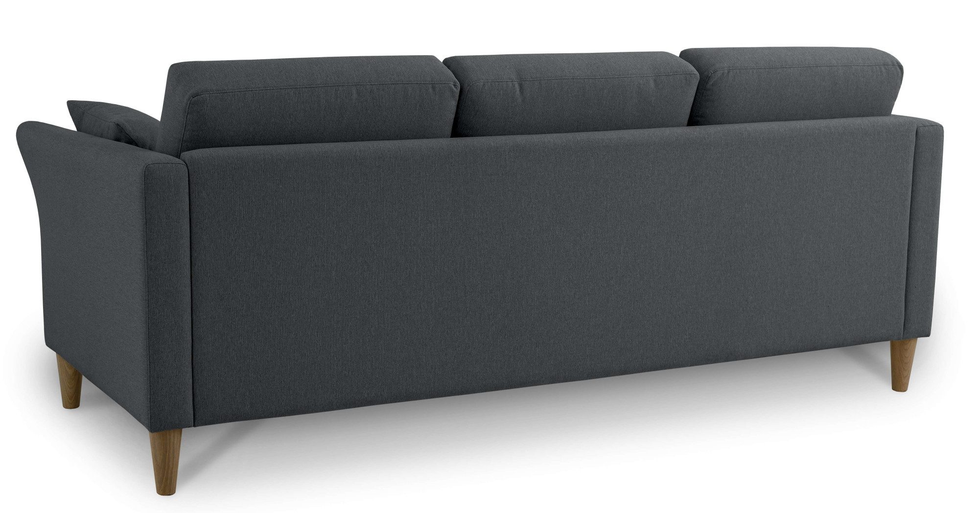 Home affaire 3-zitsbank Arellano, breedte 217 cm klassiek ontwerp, 2 sierkussens inbegrepen, fijn geweven stof