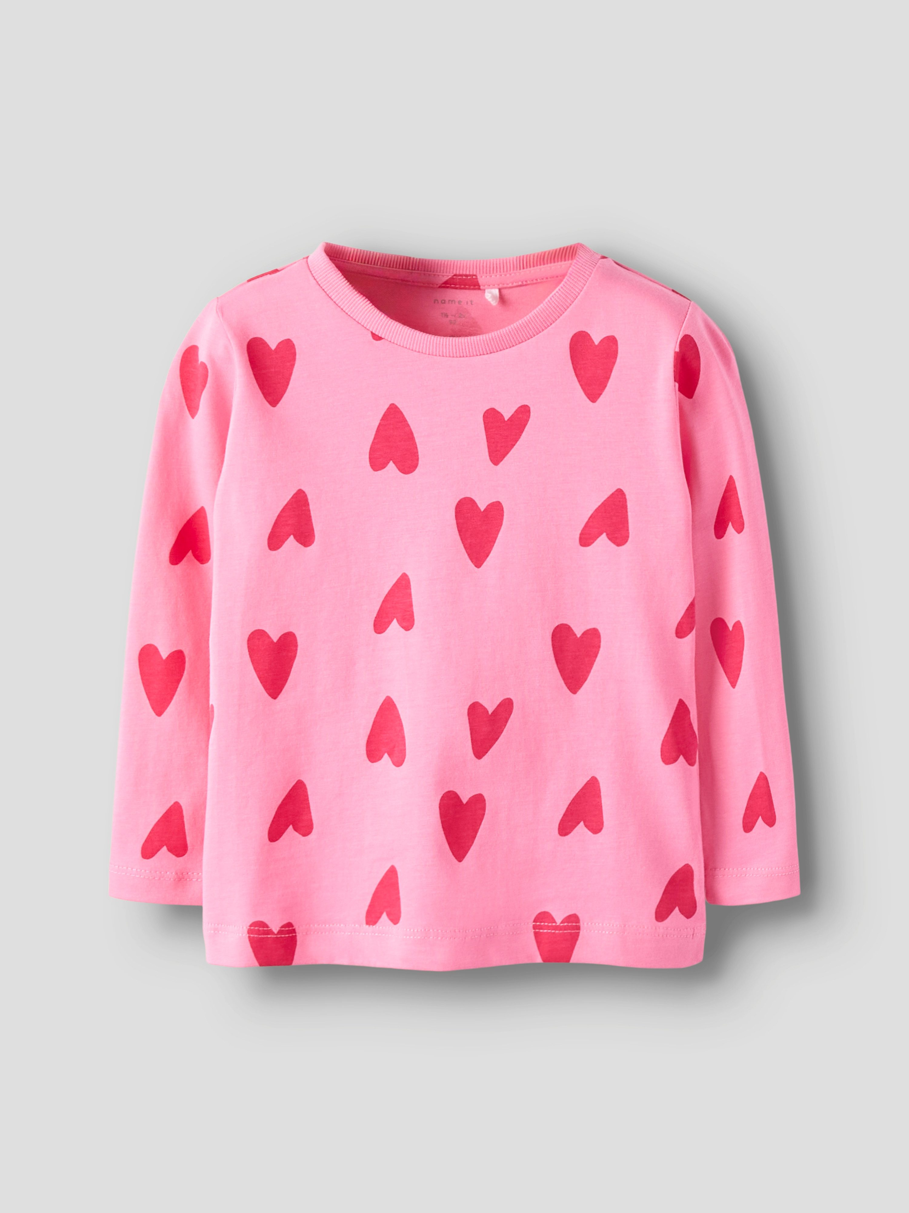 Name It Shirt met lange mouwen NMFNIA 3P LS TOP (set, 3-delig)