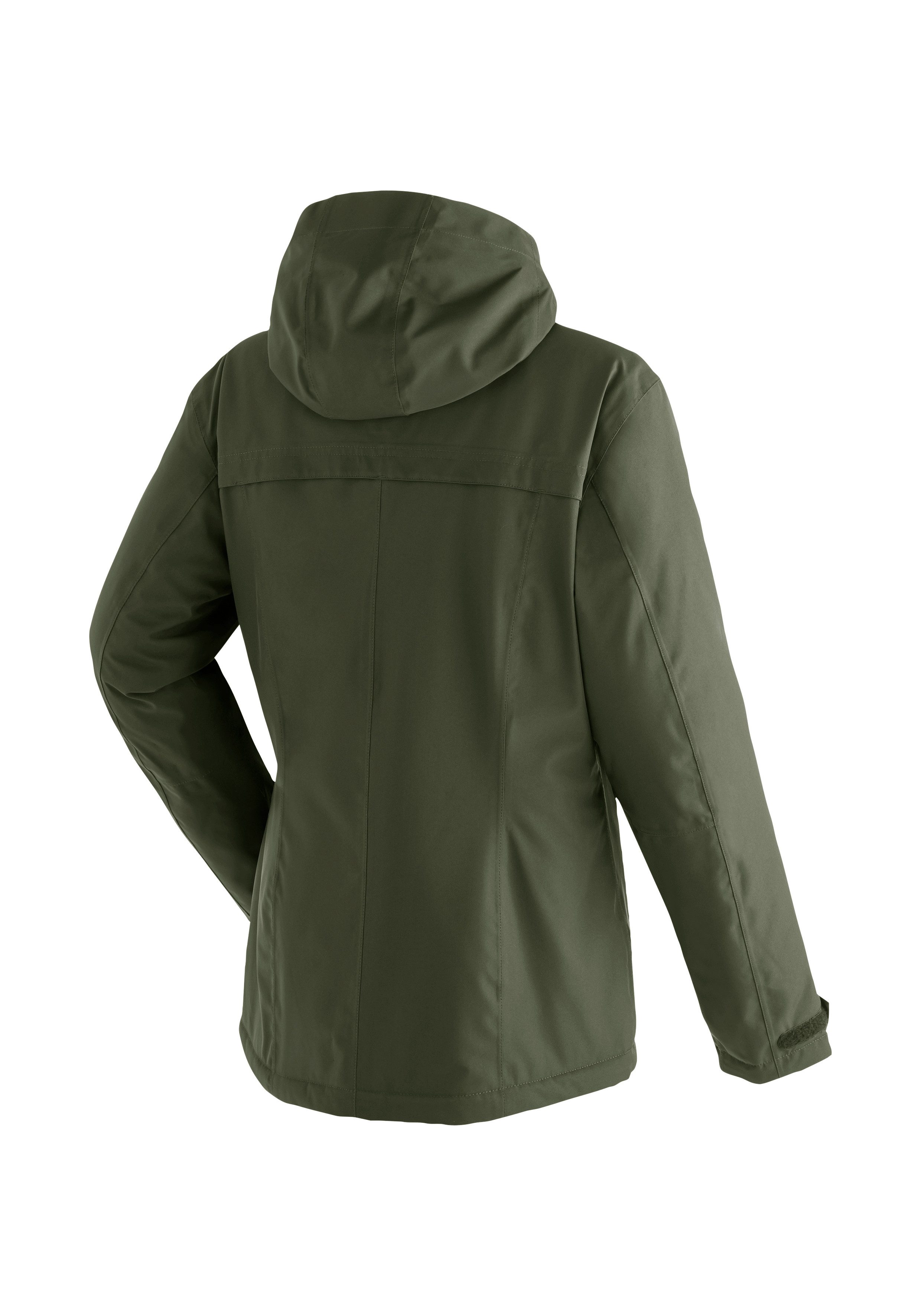 Maier Sports Functioneel jack Lisbon Damesjack warm gewatteerd winterjack wind waterdicht regular fit