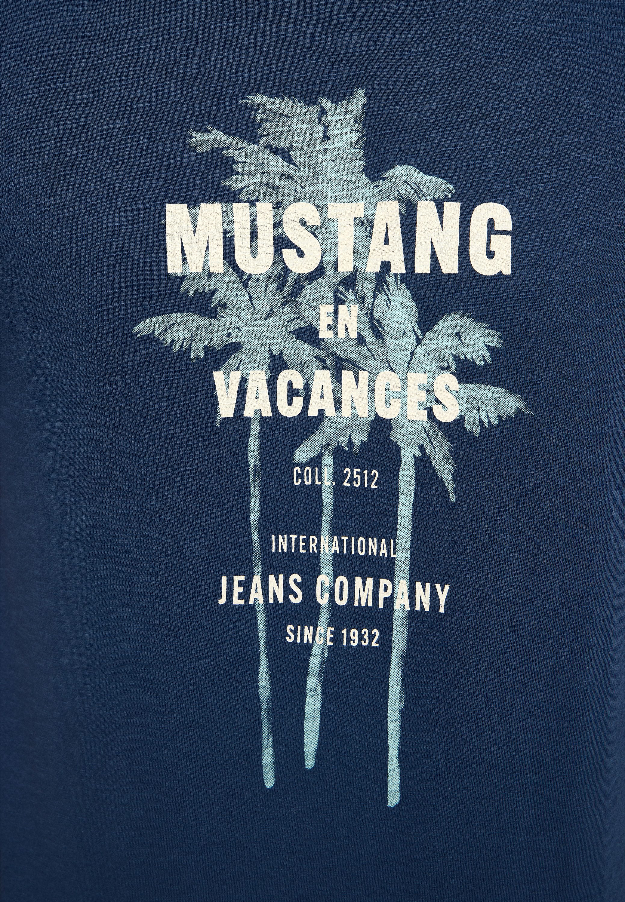 MUSTANG Shirt met korte mouwen Heren stijl Austin