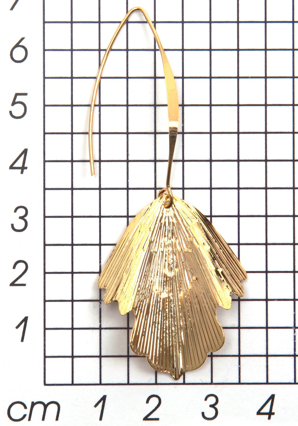 Firetti Oorhangers Oorsieraad hangend blad lang