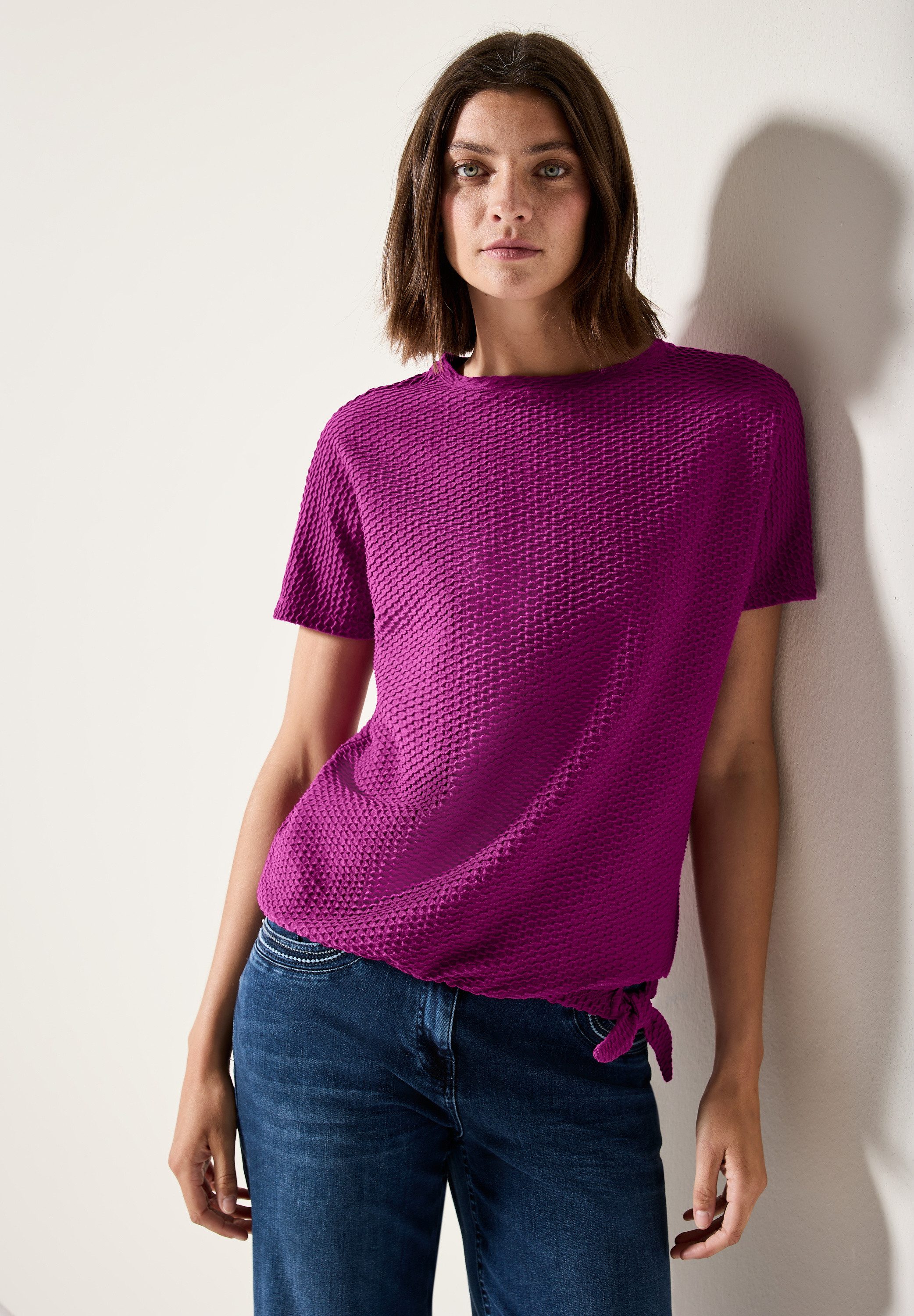 Cecil T-shirt dames t-shirts maat XXL (46) roze