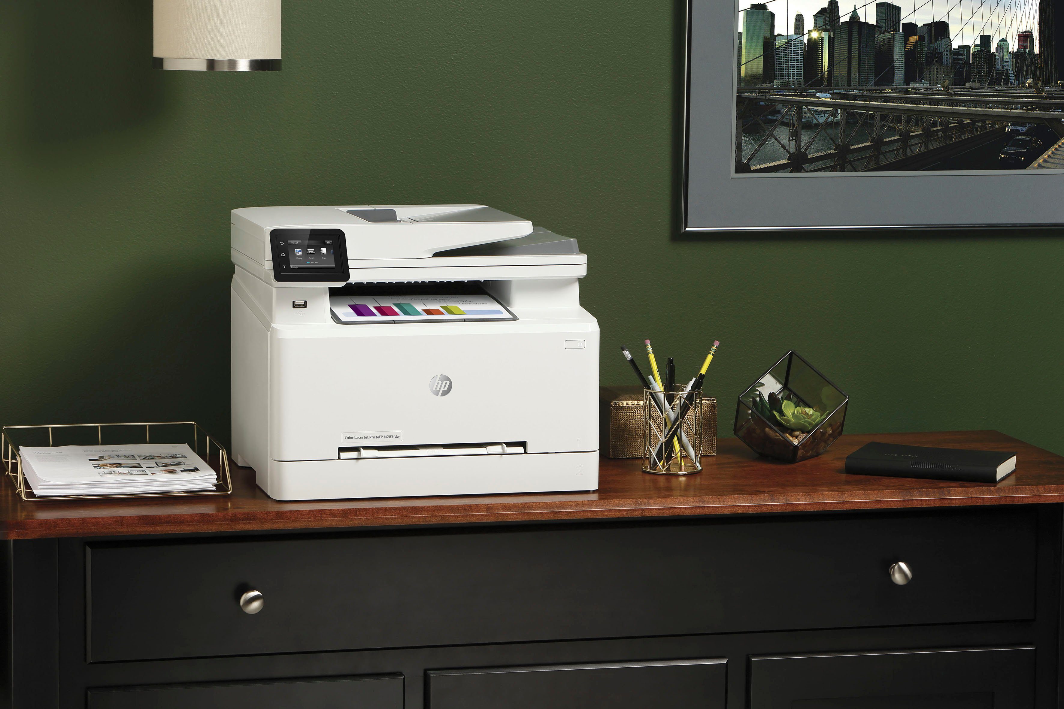 HP All-in-oneprinter Color LaserJet Pro MFP M283fdw