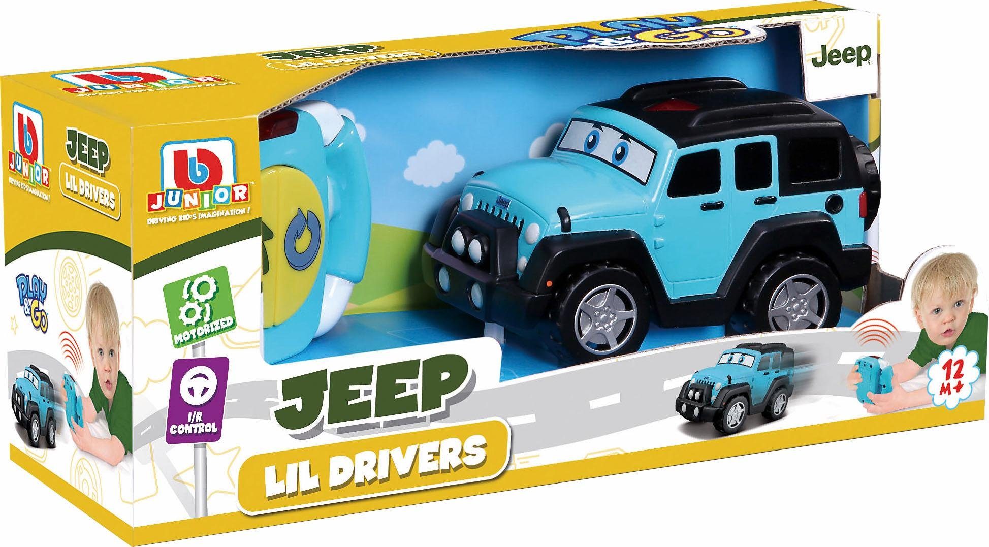 bbJunior Radiografisch bestuurbare auto Jeep Lil Driver Jeep Wrangler (set)