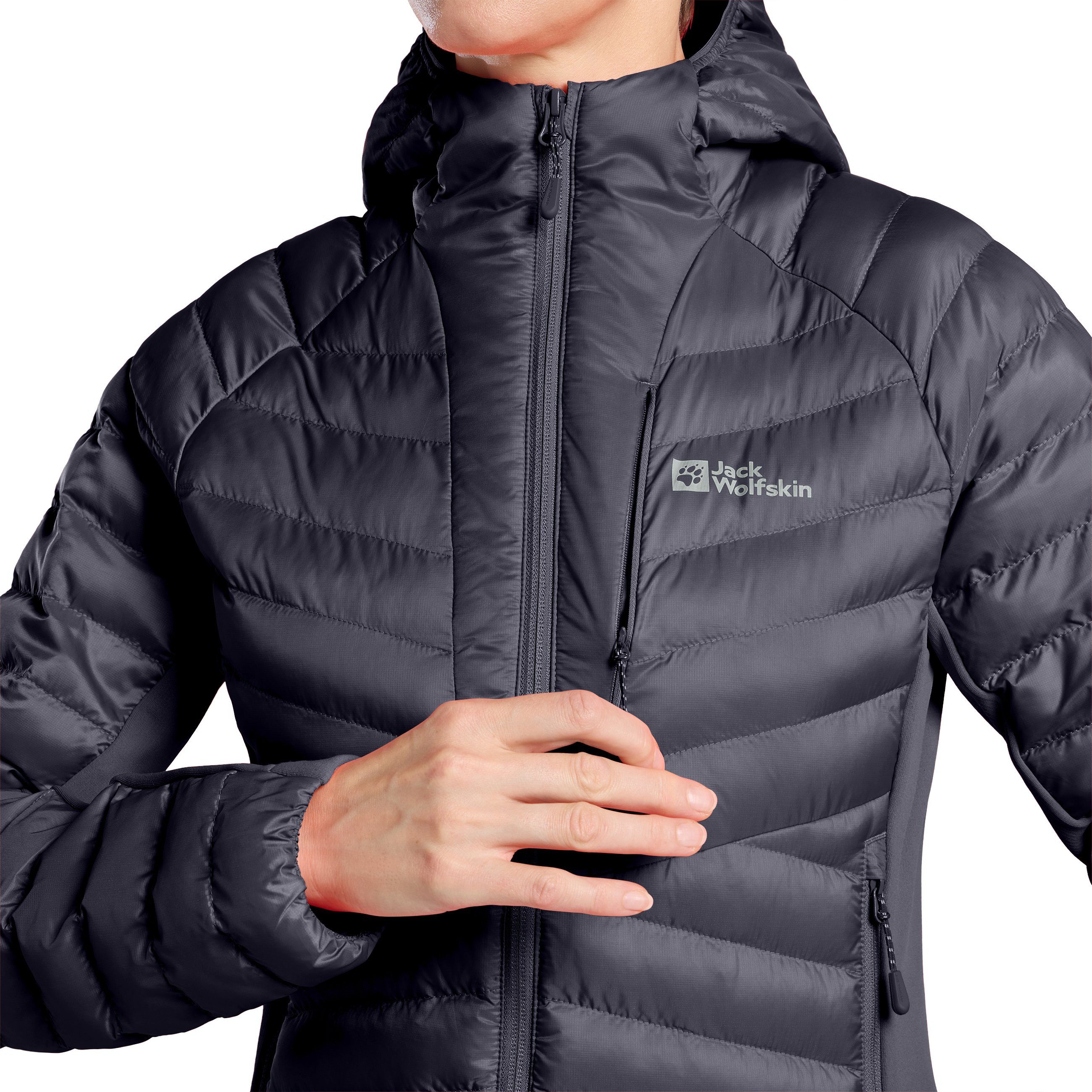 Jack Wolfskin Functioneel jack ROUTEBURN PRO INS JKT W
