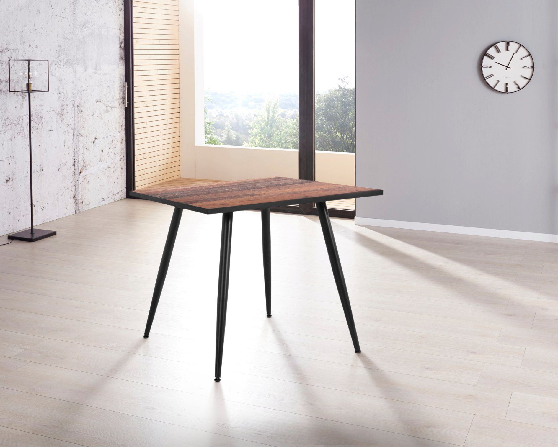 HELA eettafel Linea II Breedte 90-130 cm