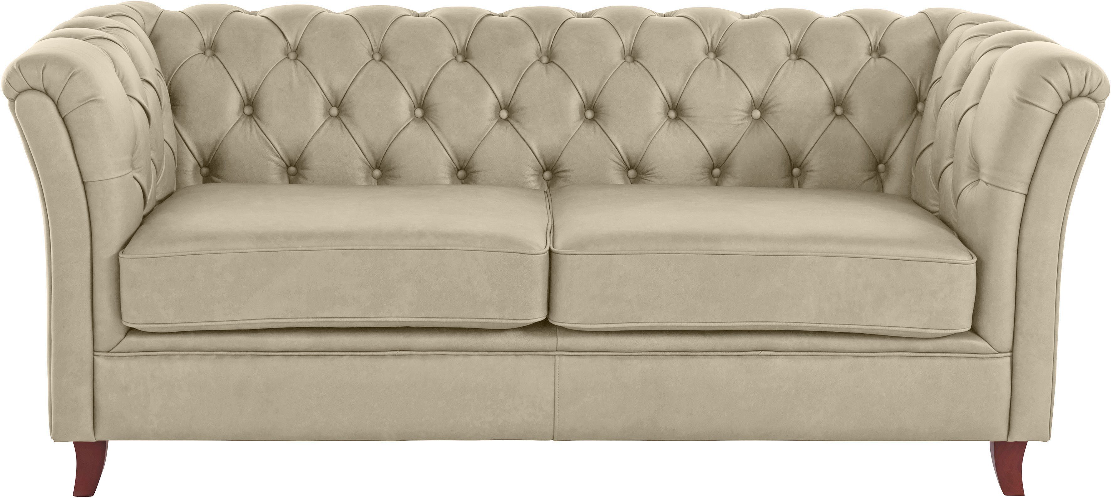 Home affaire Chesterfield-bank Reims met echte chesterfield-capitonnage, uitstekende verwerking