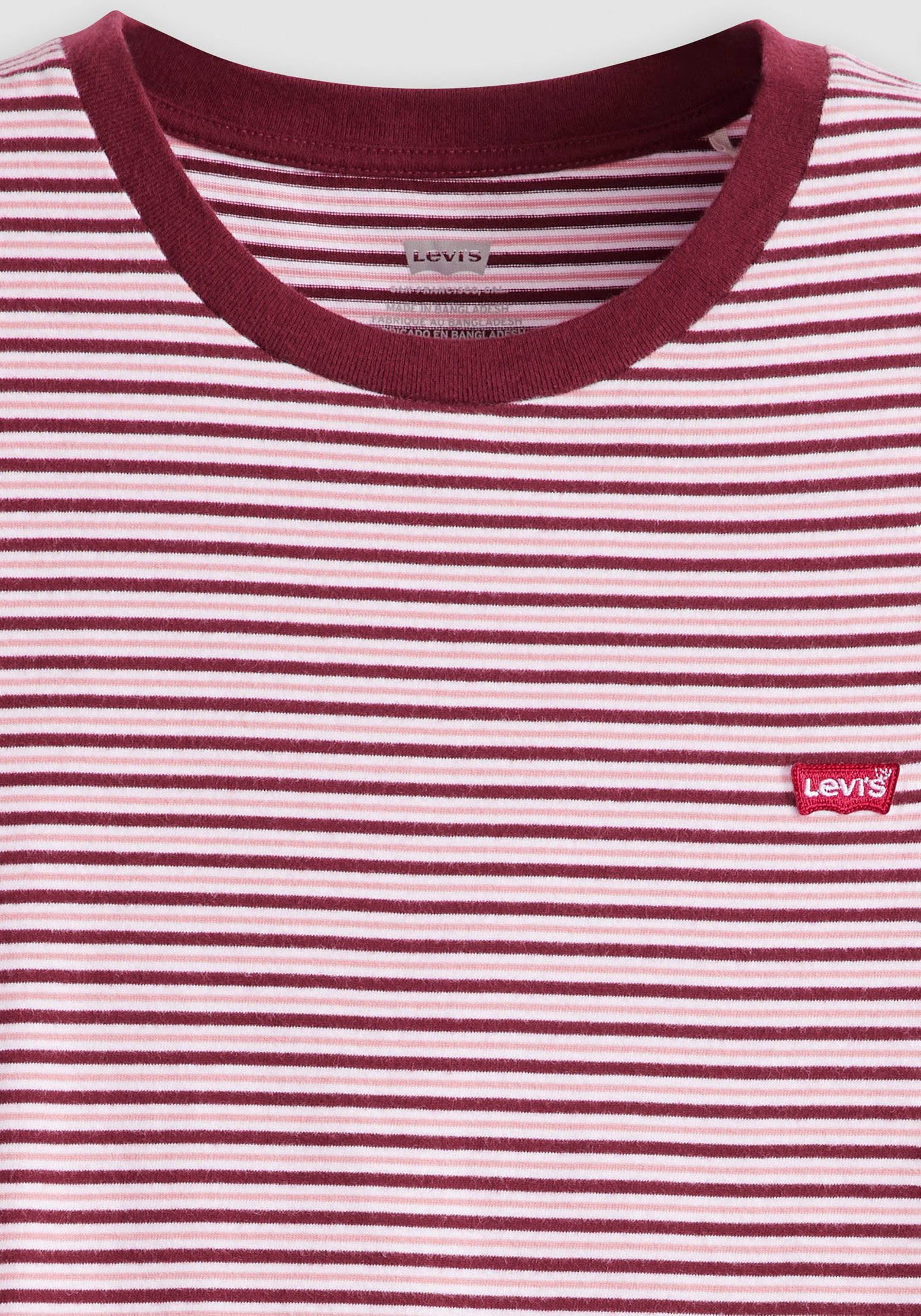 Levi's® T-shirt The Perfect Tee met klein logoborduursel
