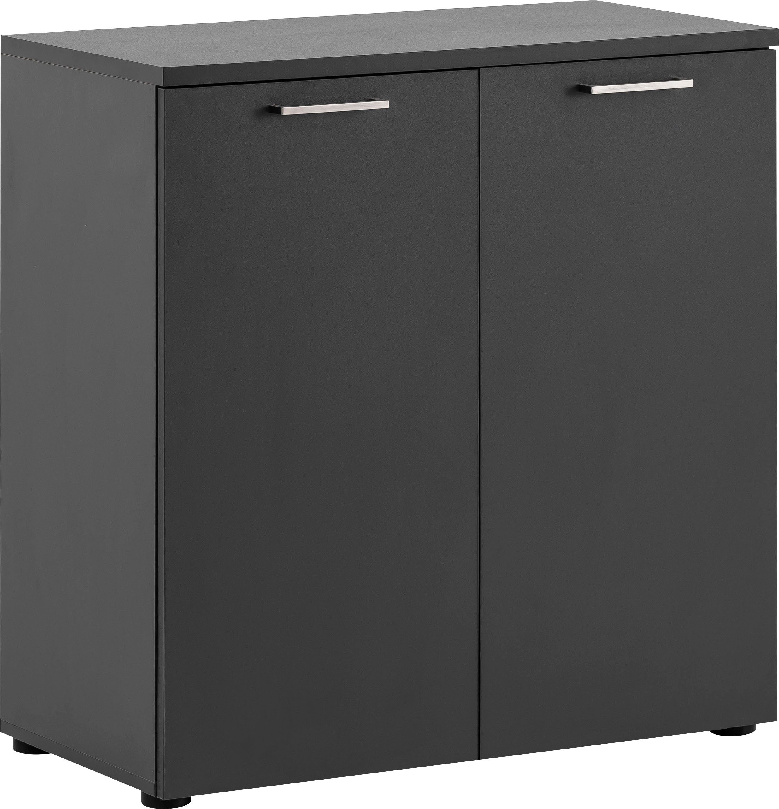 Schildmeyer Archiefkast Serie 1500 bijzetkastjes maat 80,2x41x84,2 cm zwart