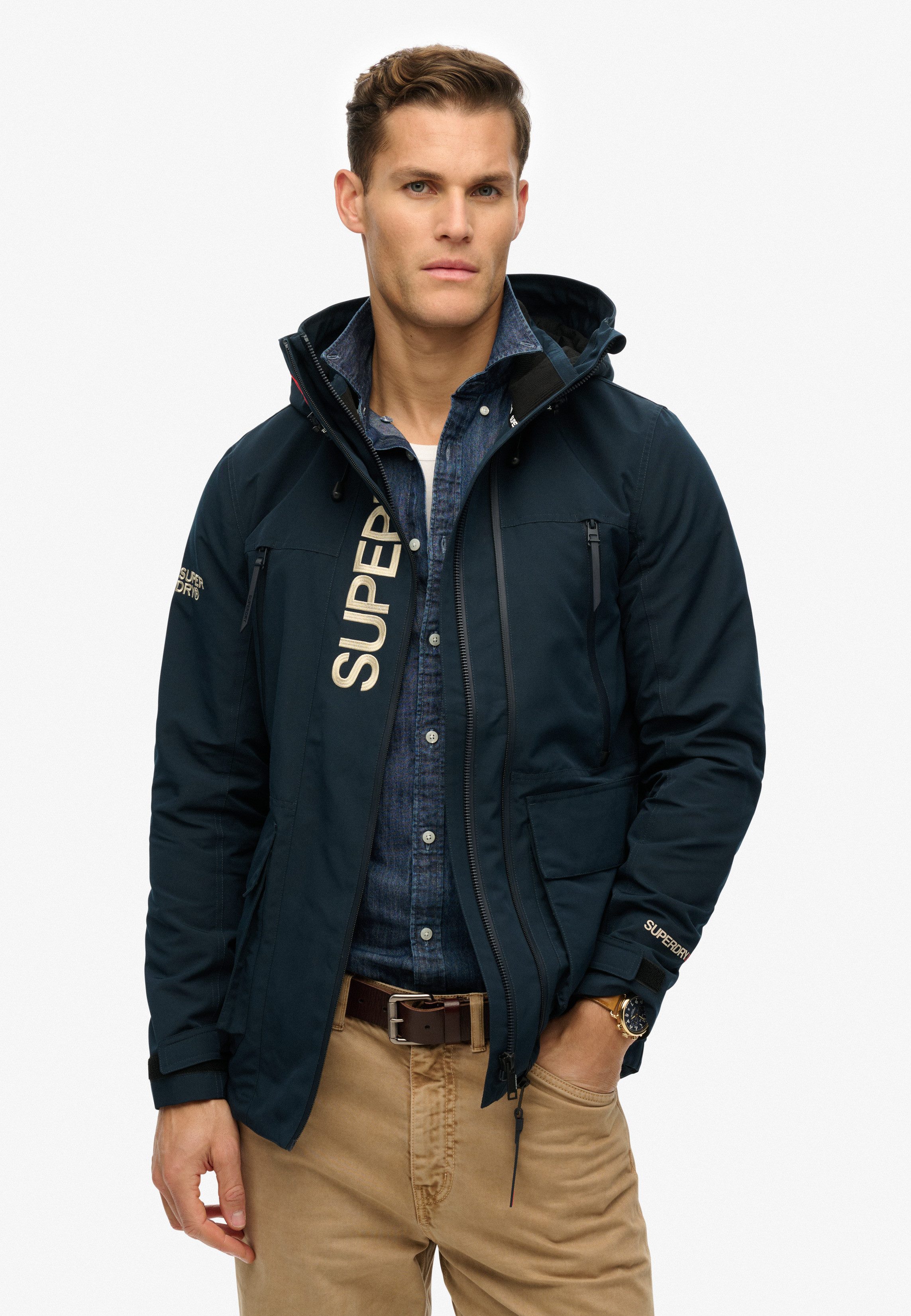 Superdry Outdoorjack HOOD ULTIMATE EMB WINDBREAKER