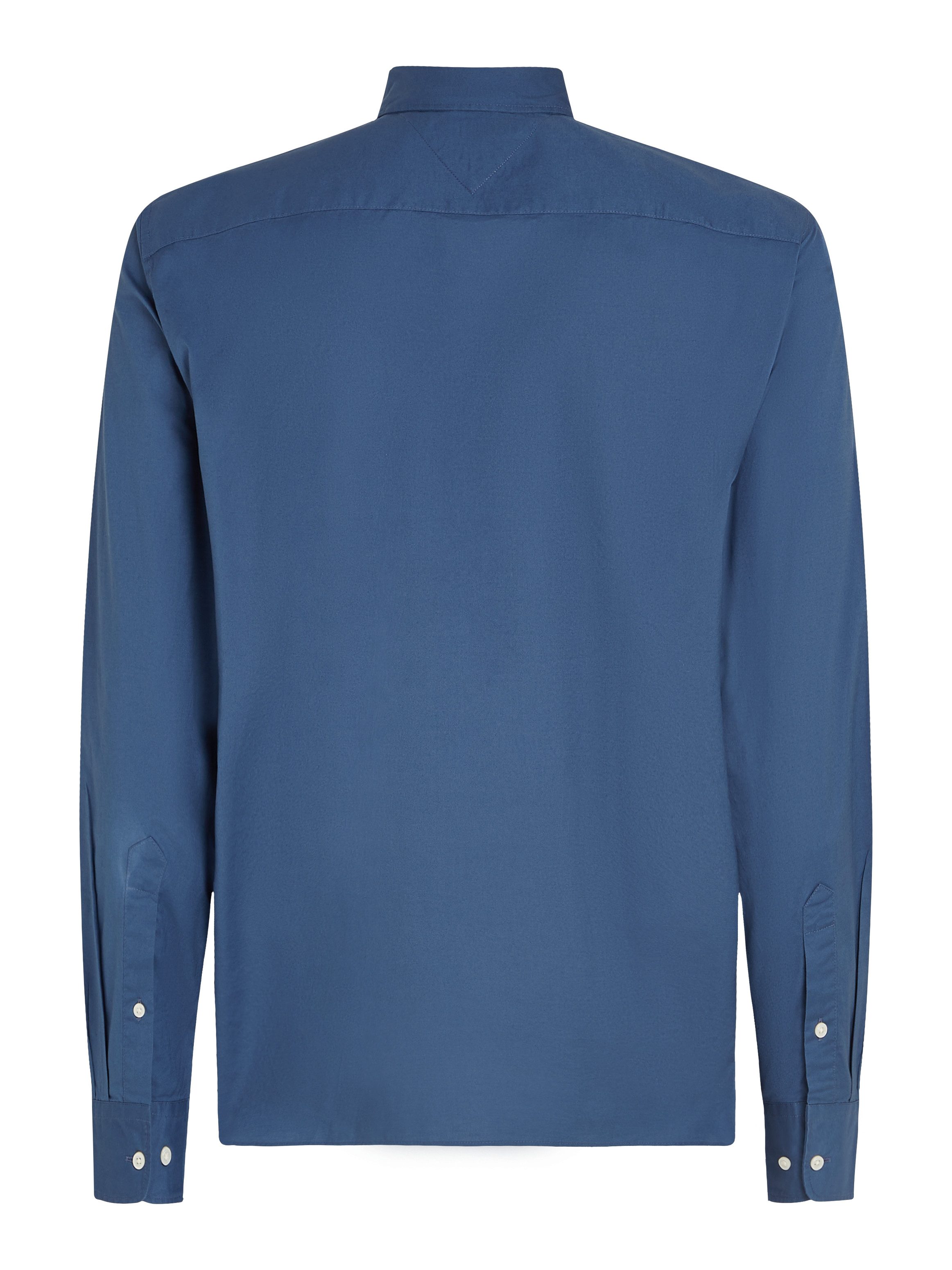Tommy Hilfiger Overhemd met lange mouwen FLEX POPLIN RF SHIRT met labelschild binnenin de knoopsluiting (1-delig)