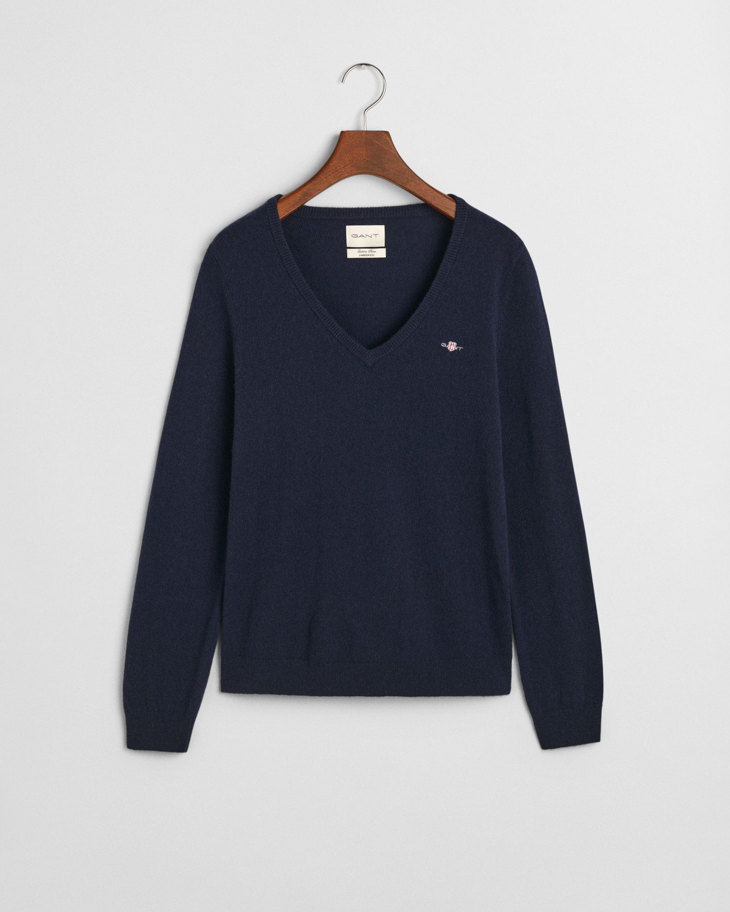 Gant Trui met V-hals Extrafine Lambswool V-Neck