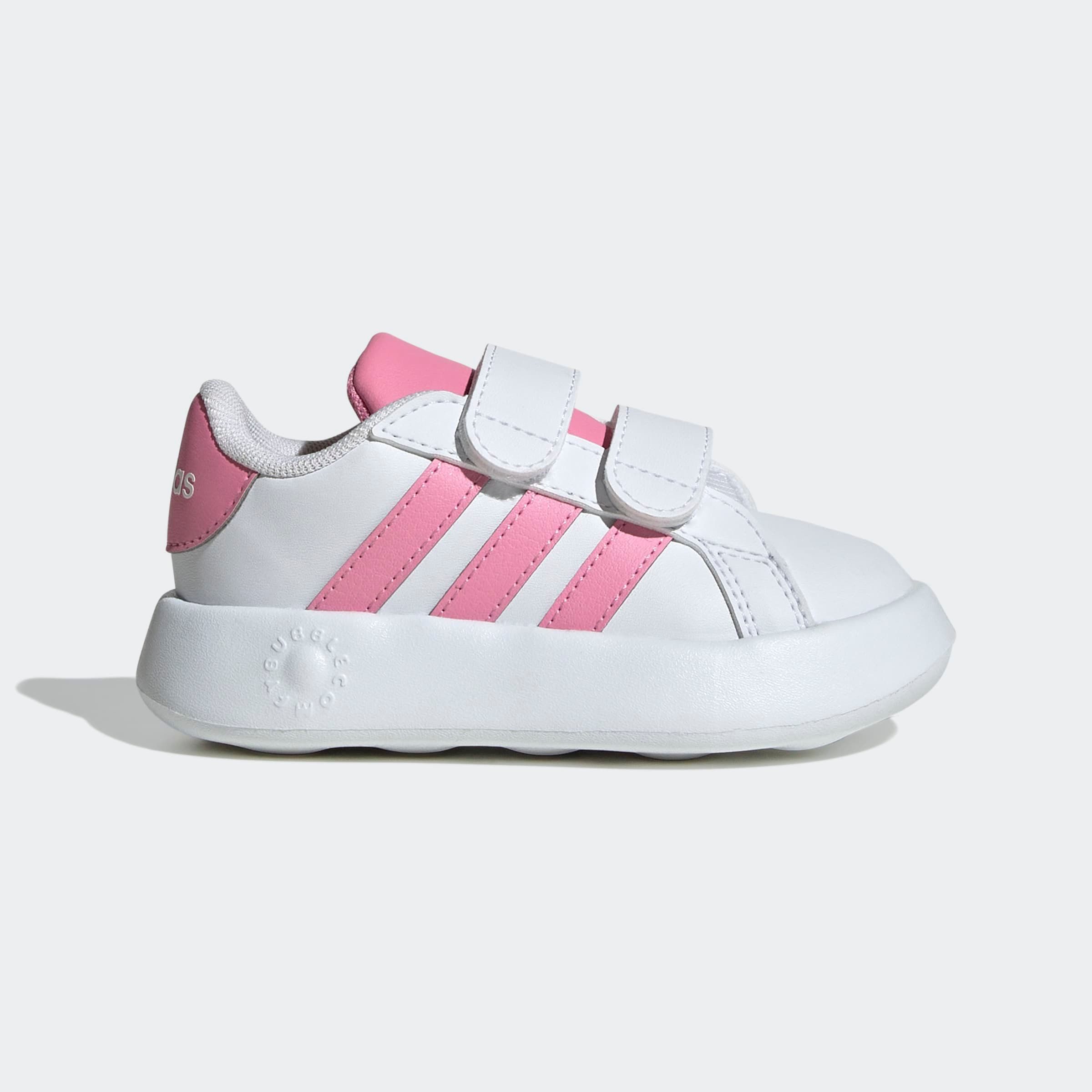 adidas Sportswear Klittenbandschoenen GRAND COURT 2.0 KIDS Design geïnspireerd op de adidas Superstar, voor kinderen