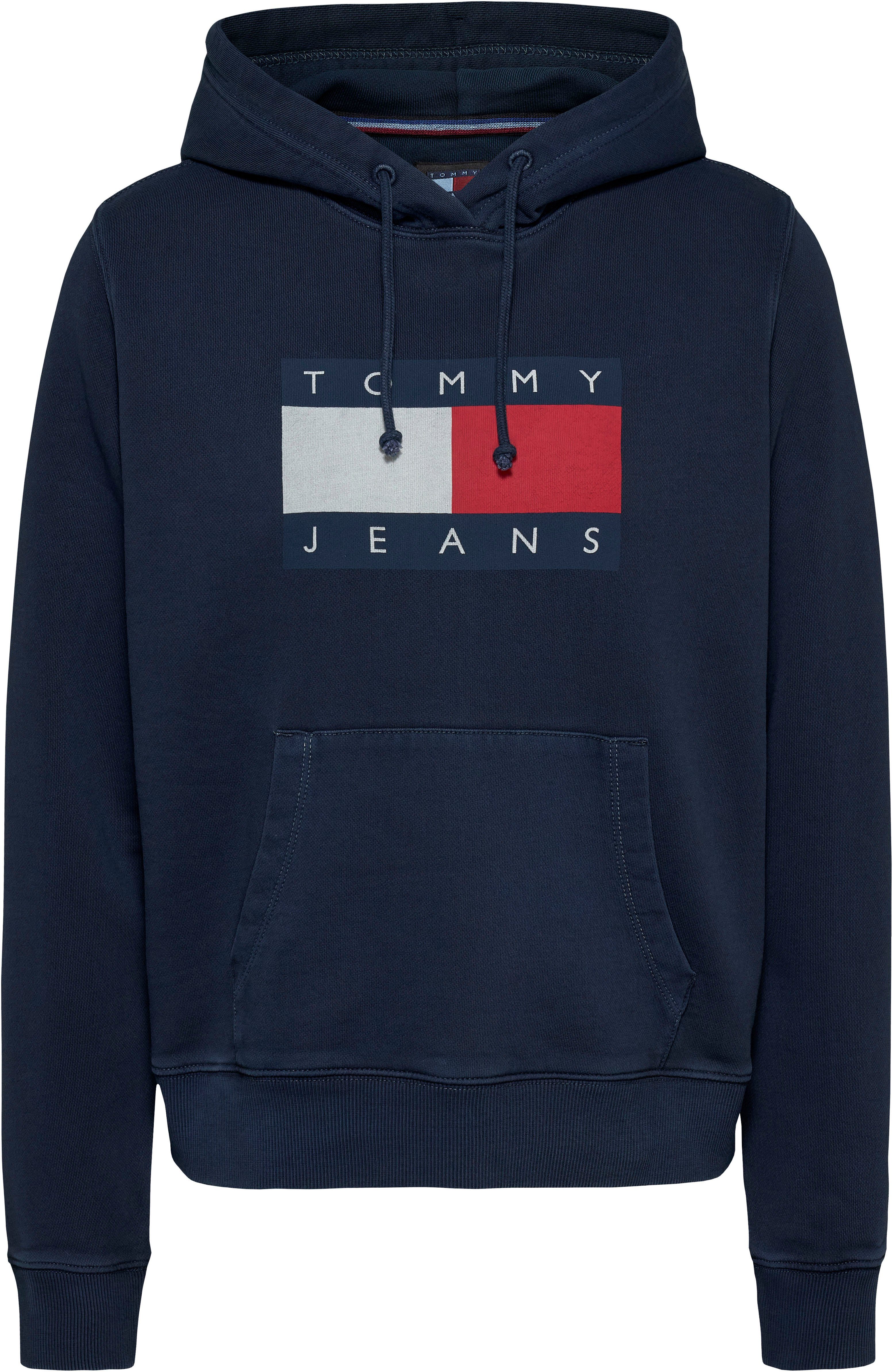 TOMMY JEANS Hoodie TJW REG TOMMY FLAG HOODIE EXT met capuchon, tommy jeans logo-vlag