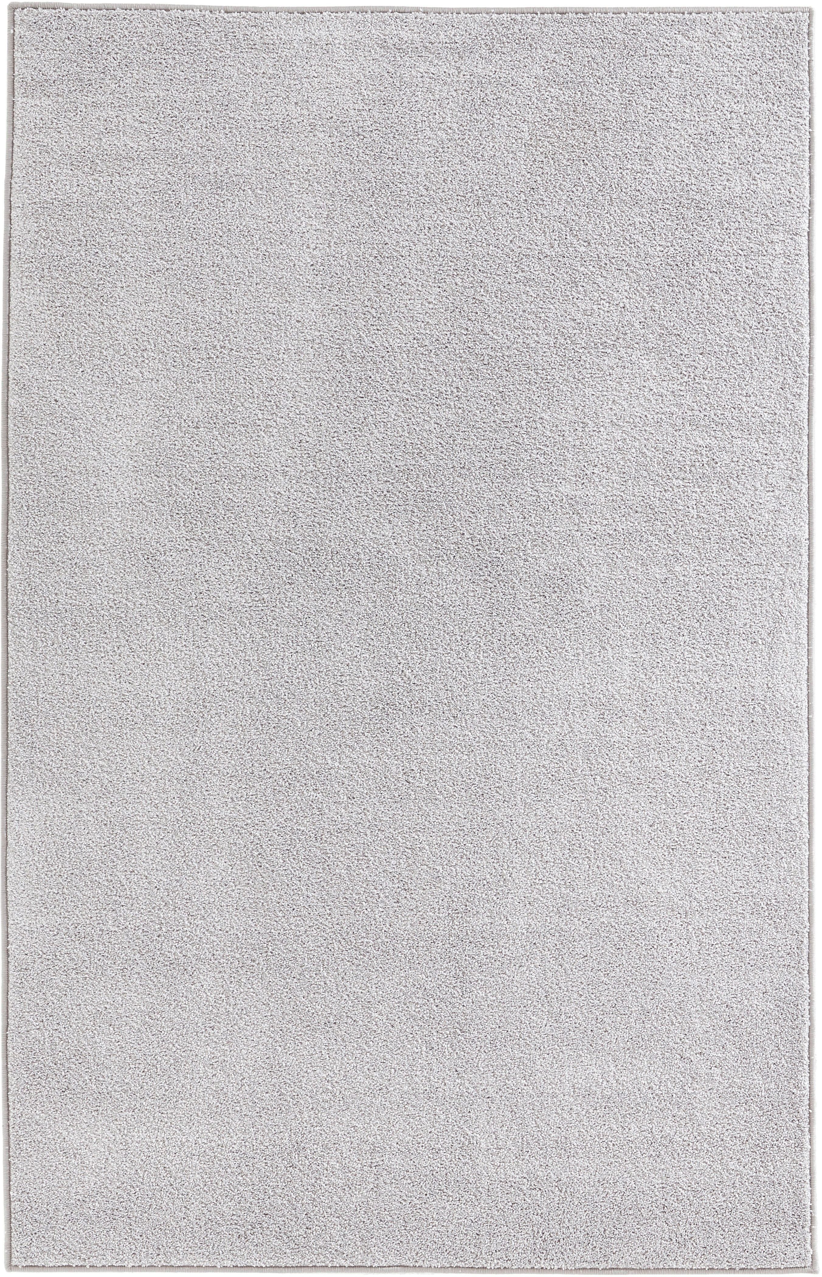 HANSE Home Vloerkleed Pure 100 korte pool Kortpolig, effen, omgezoomd, loper, woonkamer, kinderkamer, gang