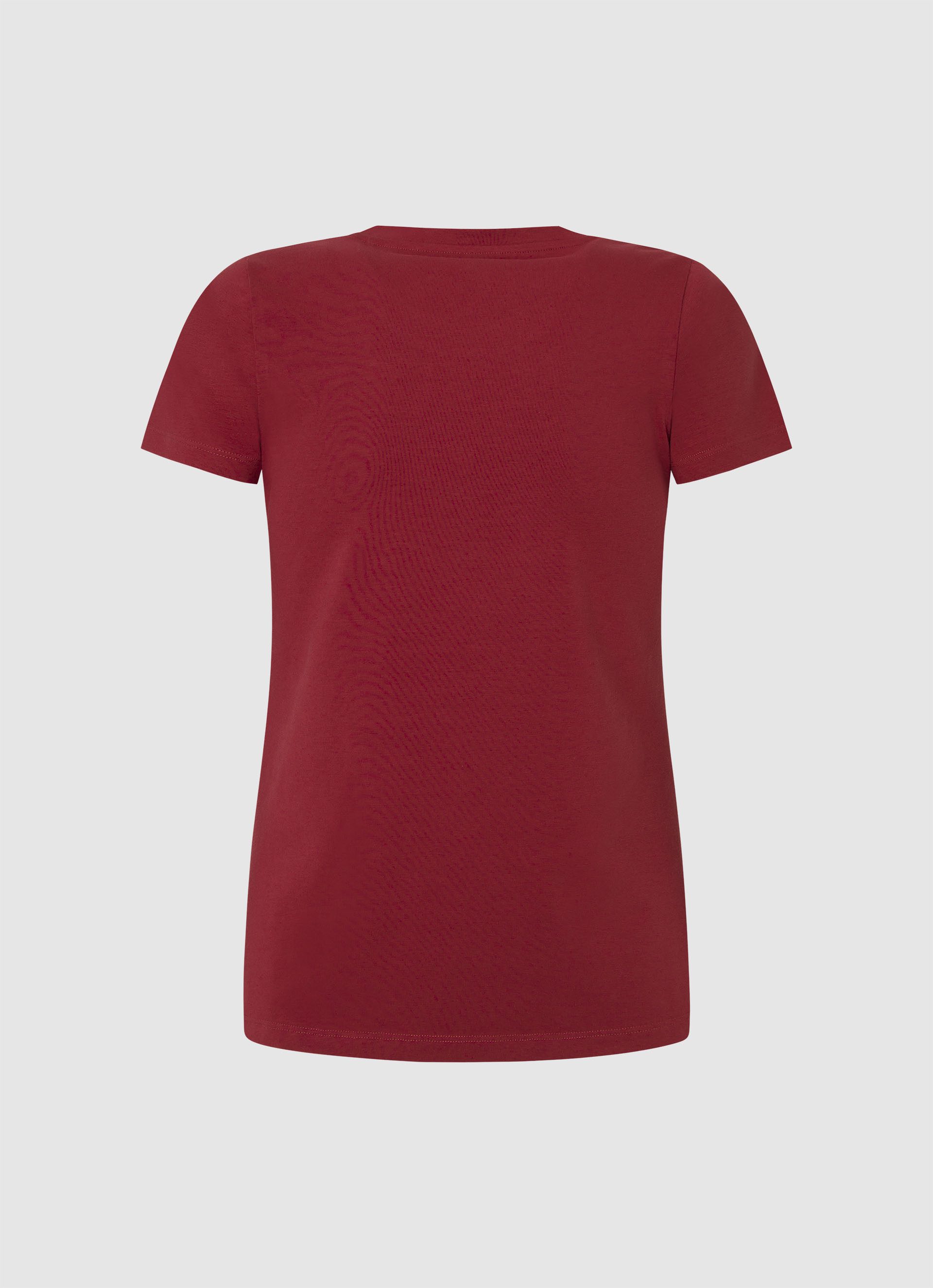 Pepe Jeans T-shirt NEW VIRGINIA met logoprint