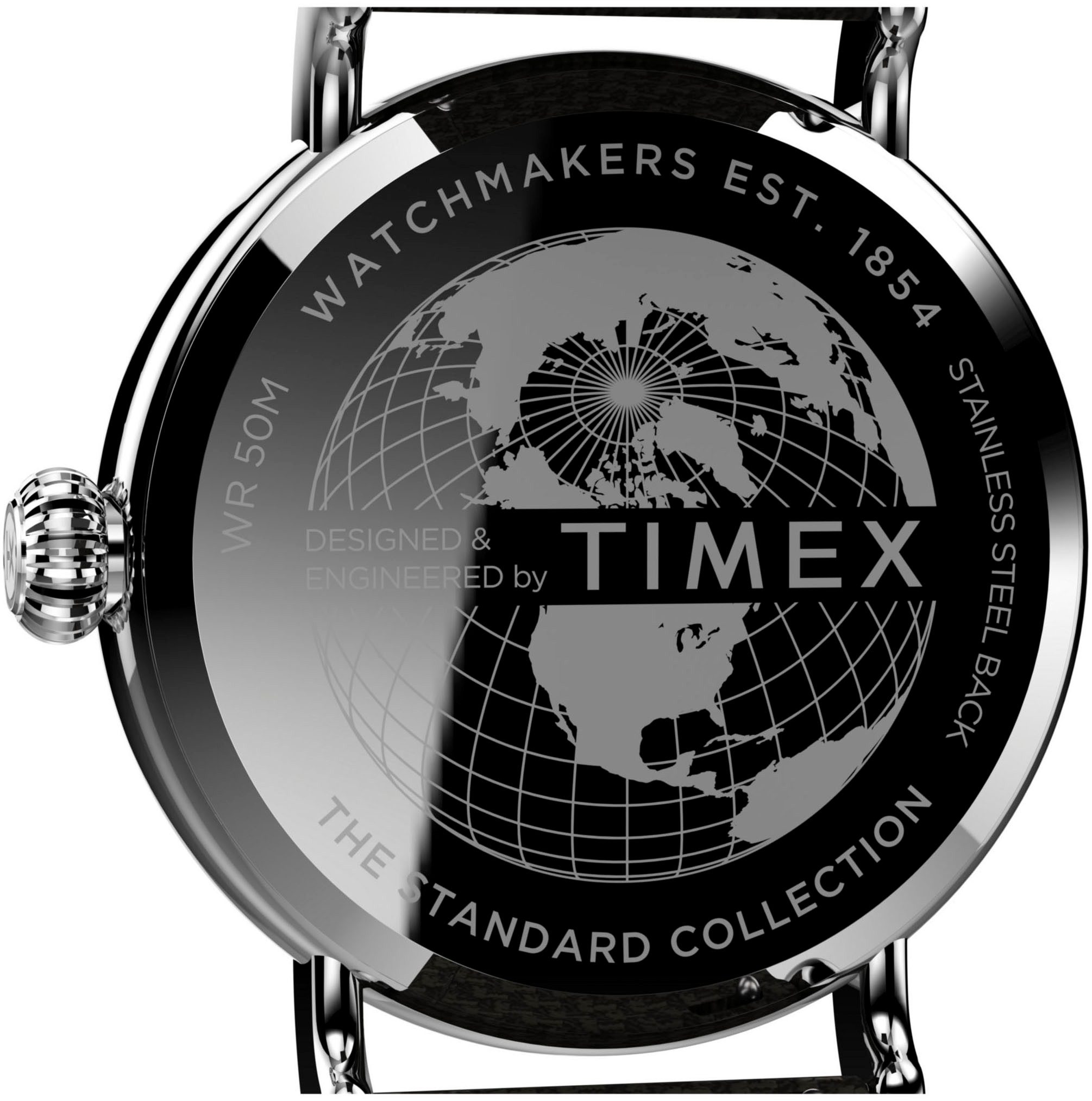 Timex Kwartshorloge WATERBURY STANDARD Armbanduhr, herenhorloge, lichtgevende wijzers, mineraalglas, analoog