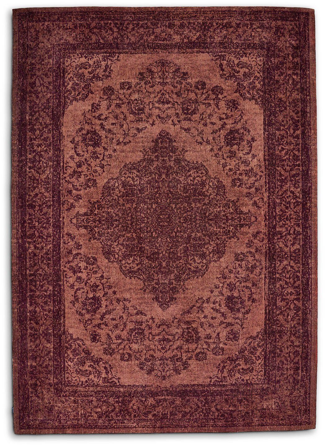 Gallery M Vloerkleed Sierrand Platweefsel, chenille, woonkamer