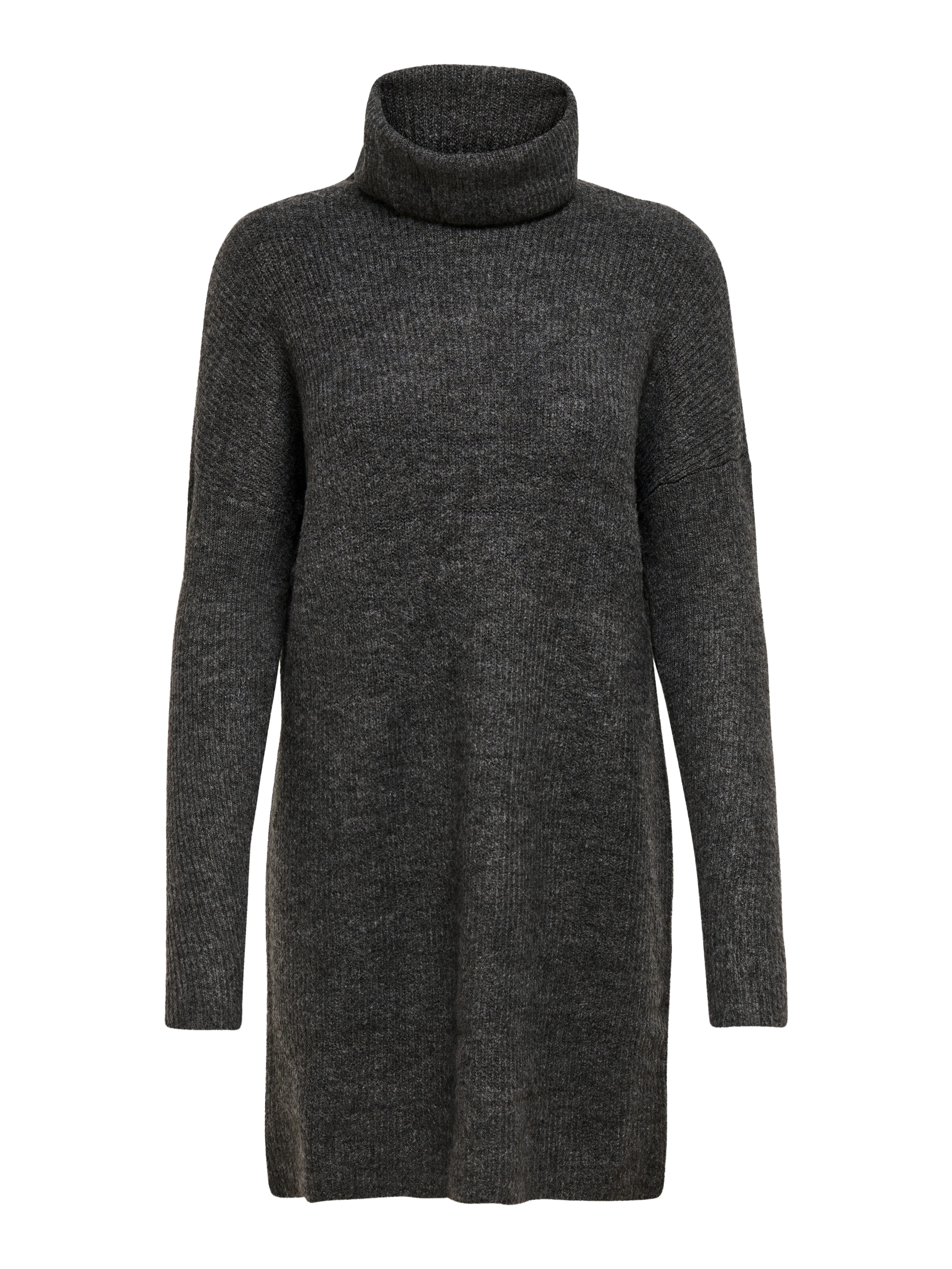 Only Gebreide jurk ONLJANA L/S COWLNCK DRESS