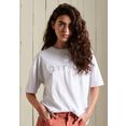 superdry t-shirt source tee wit