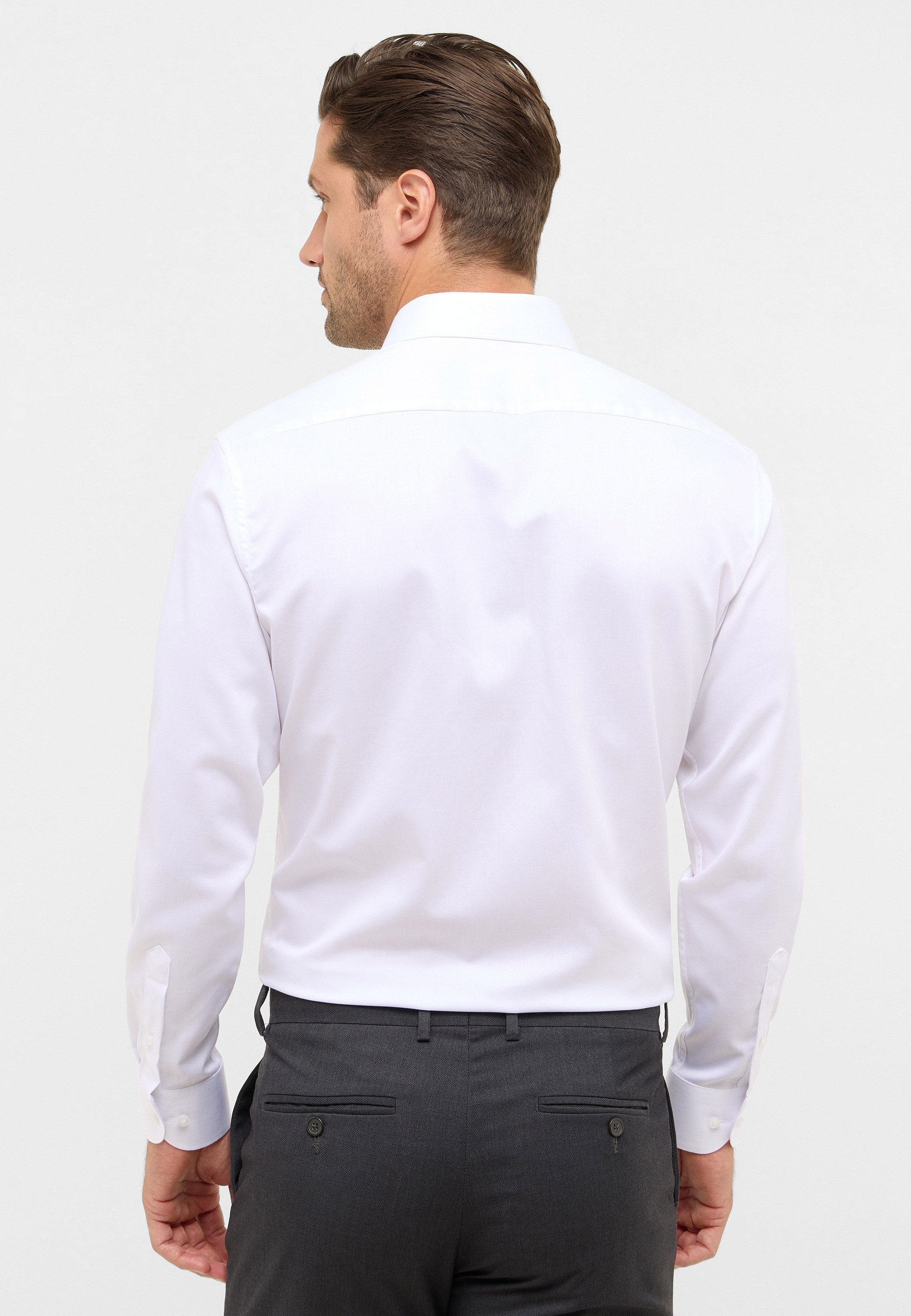 Eterna Overhemd met lange mouwen MODERN FIT NON IRON (strijkvrij)
