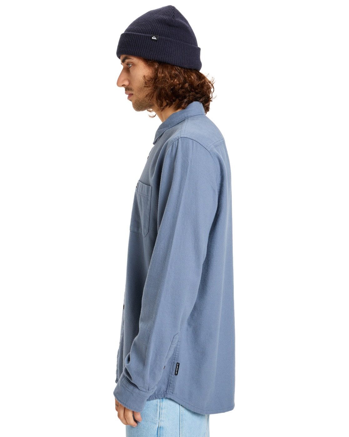 Quiksilver Overhemd met lange mouwen Motherfly Solid