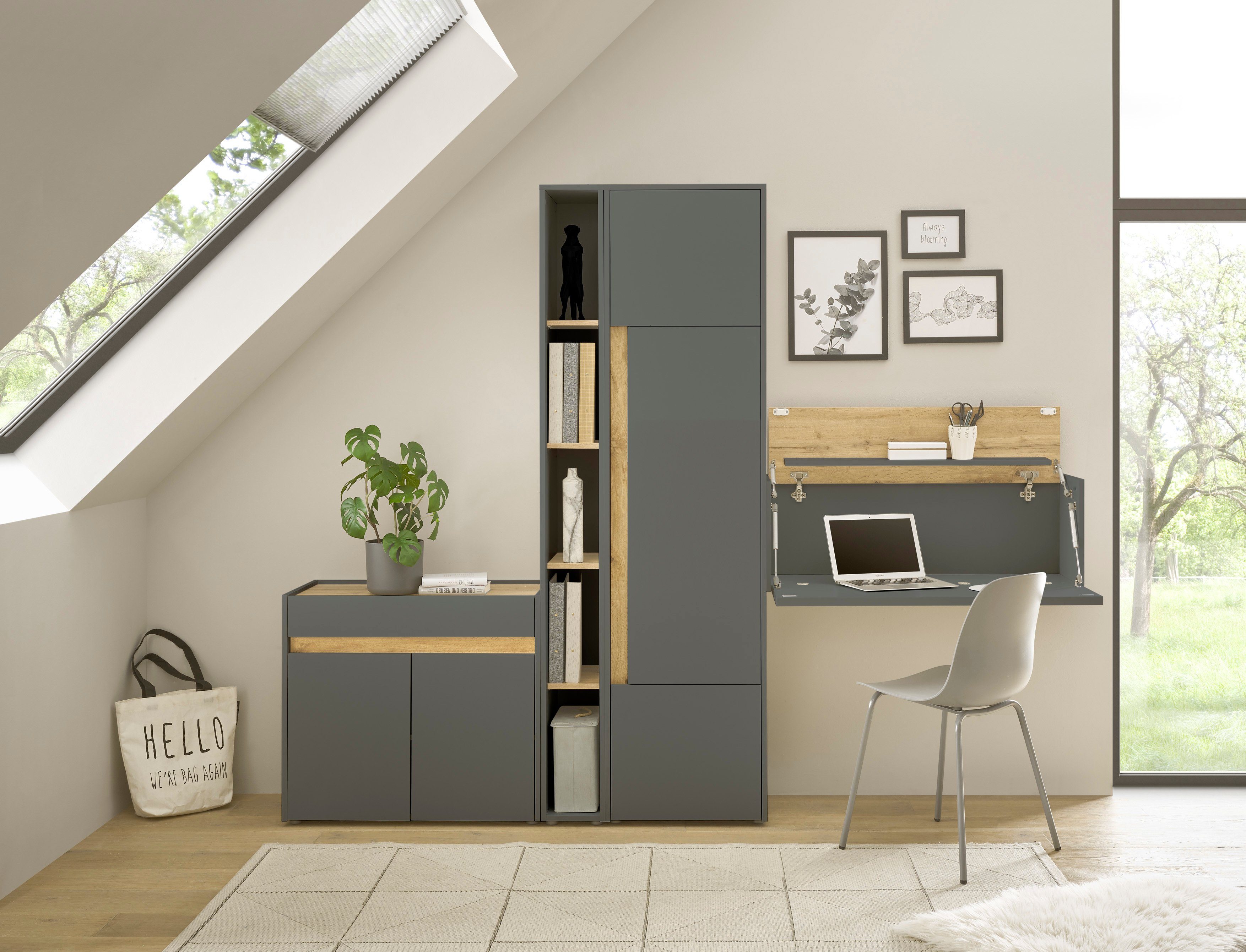 INOSIGN Set kantoormeubelen City/Giron (set, 4-delig)