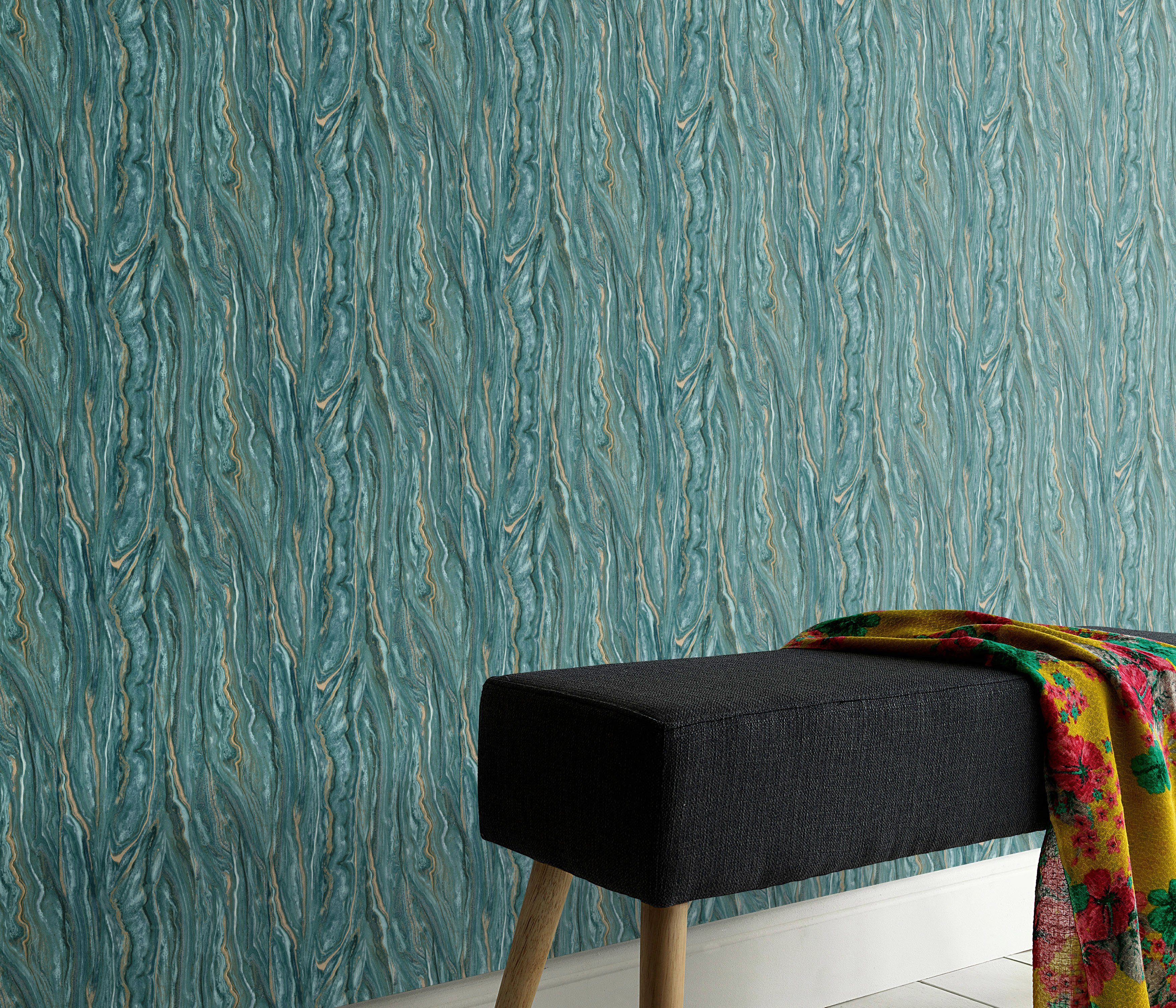 ELLE DECORATION Vliesbehang Marble