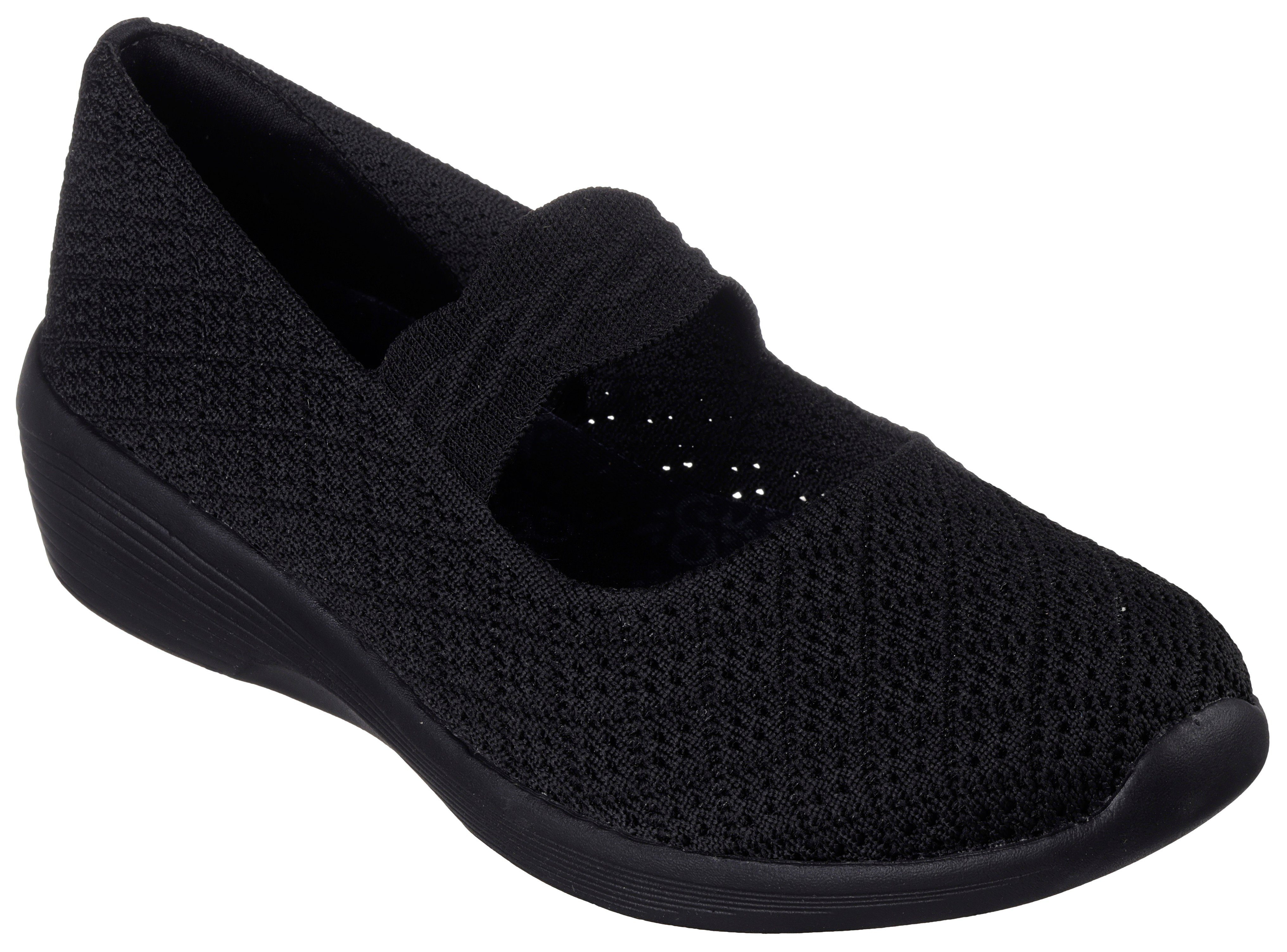 Skechers Ballerina's met riempje ARYA-THAT'S SWEET Wedge pumps, slippers geschikt voor machinewas