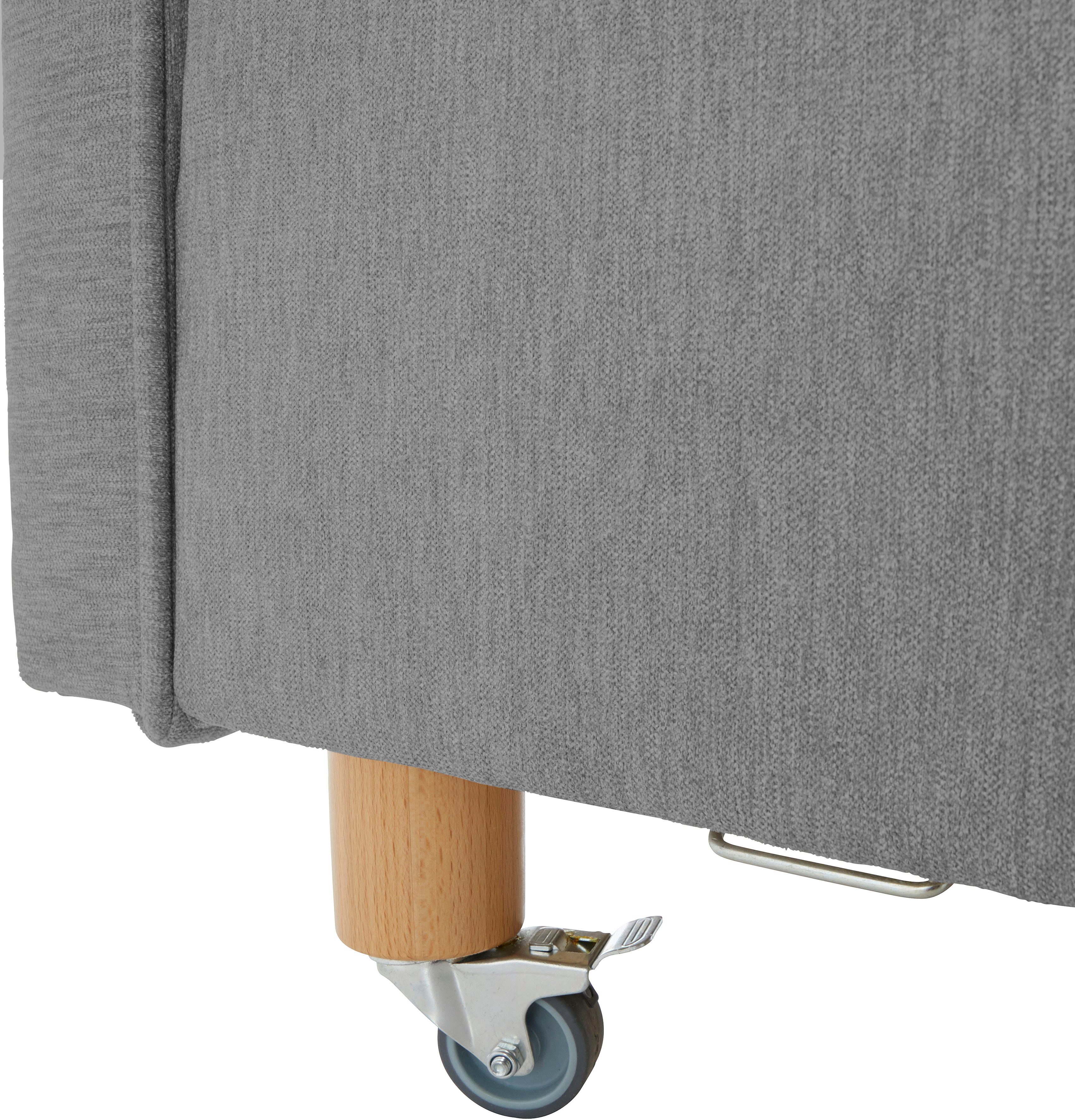 Home affaire Boxspring Heimatblick 100x200cm naar wens uitbreidbaar naar dubbel- en familiebest