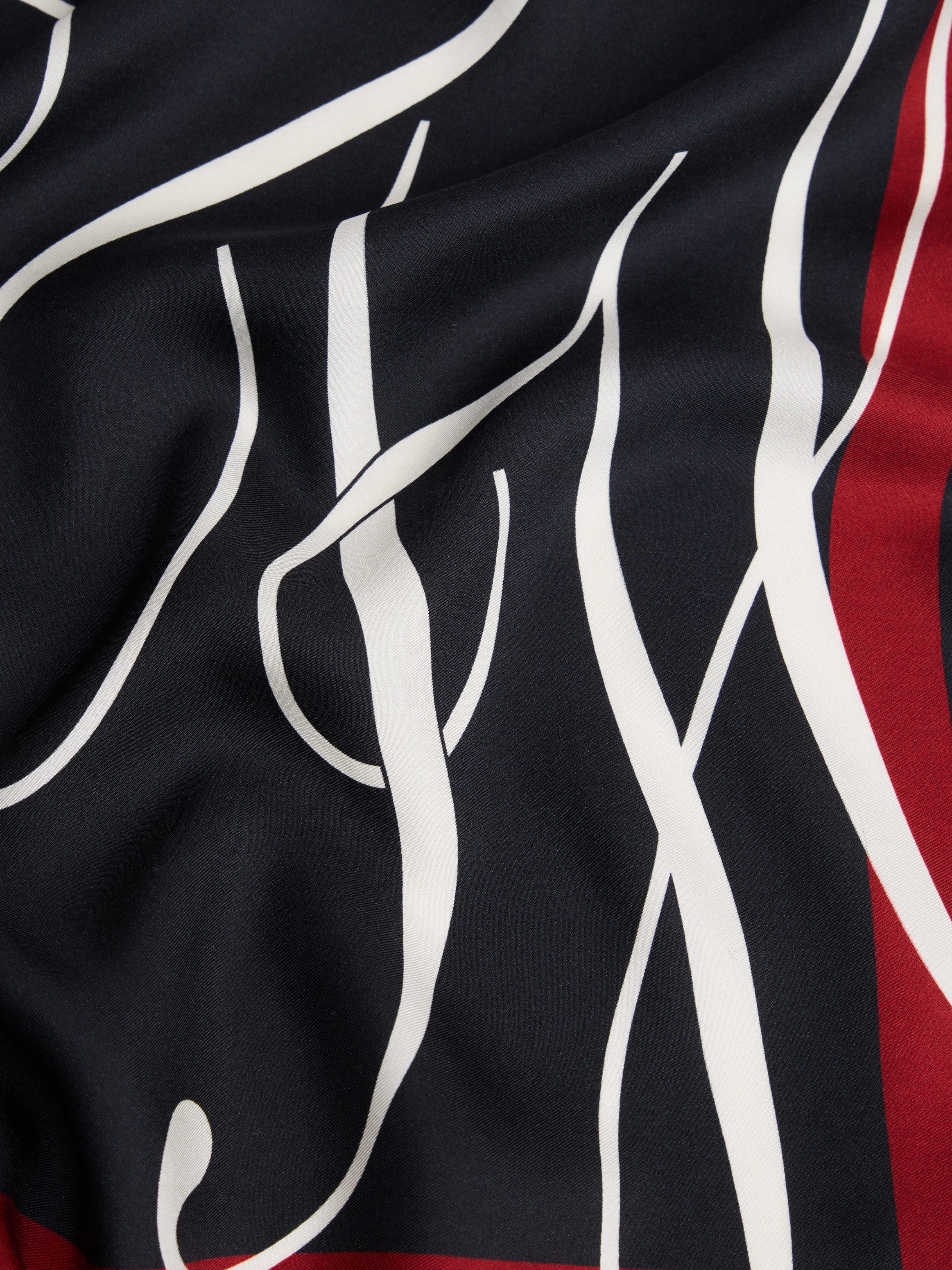 Tommy Hilfiger Sjaaltje TH HERITAGE SCRIPT SILK SCARF
