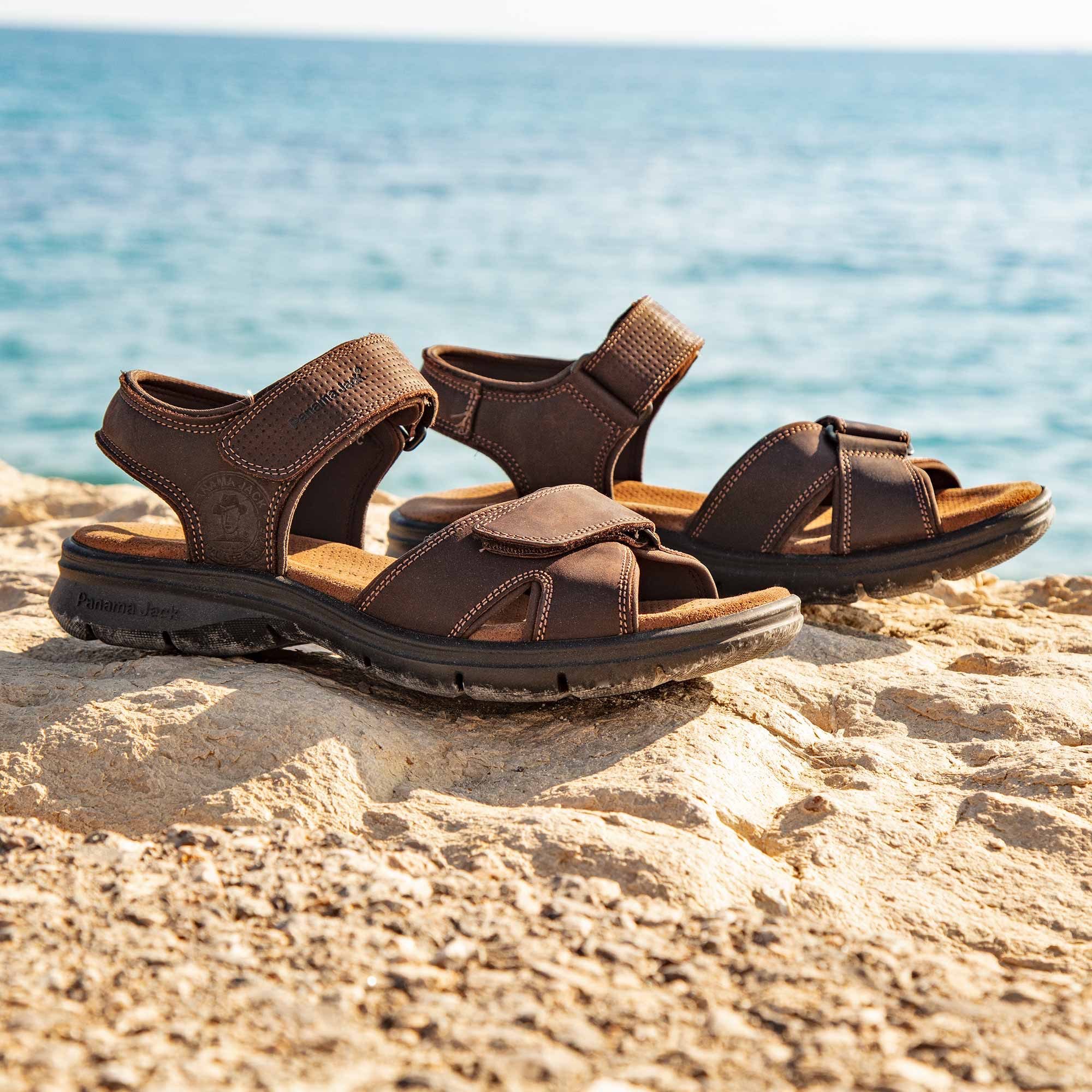 Panama Jack Sandalen Sanders Zomerschoen, outdoorsandaal, vakantieschoen met klittenbandsluitingen
