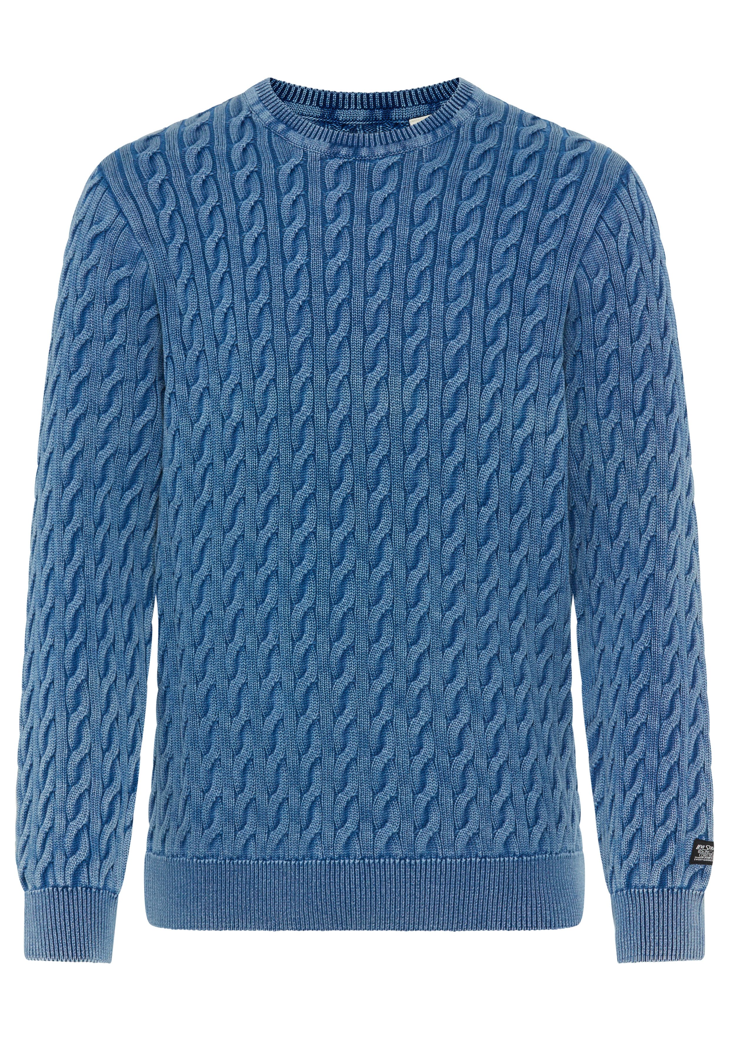 Levi's® Trui met ronde hals LV PRESIDIO met kabelpatroon