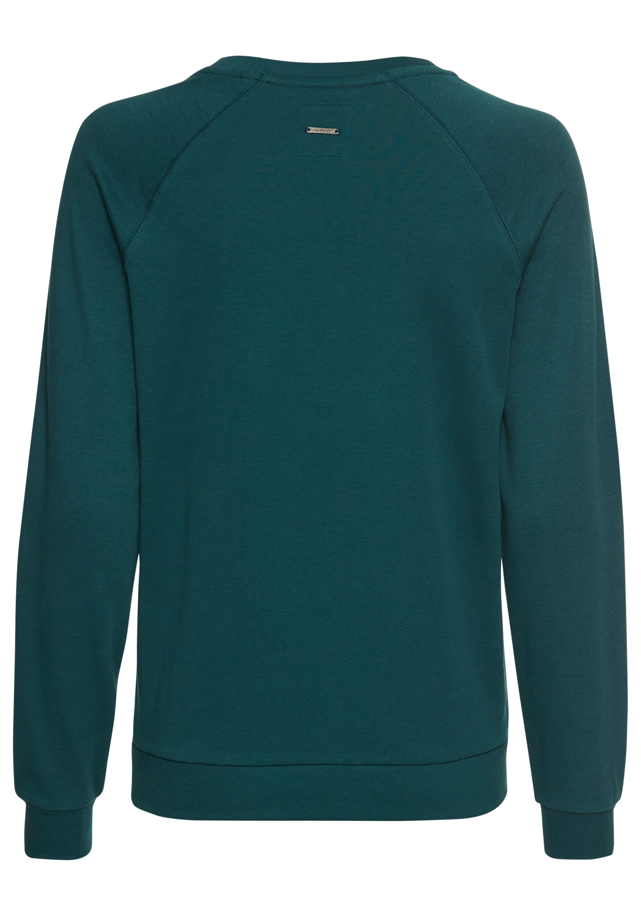 KangaROOS Sweatshirt Lange mouwen, figuurvolgende snit, met print, ronde hals