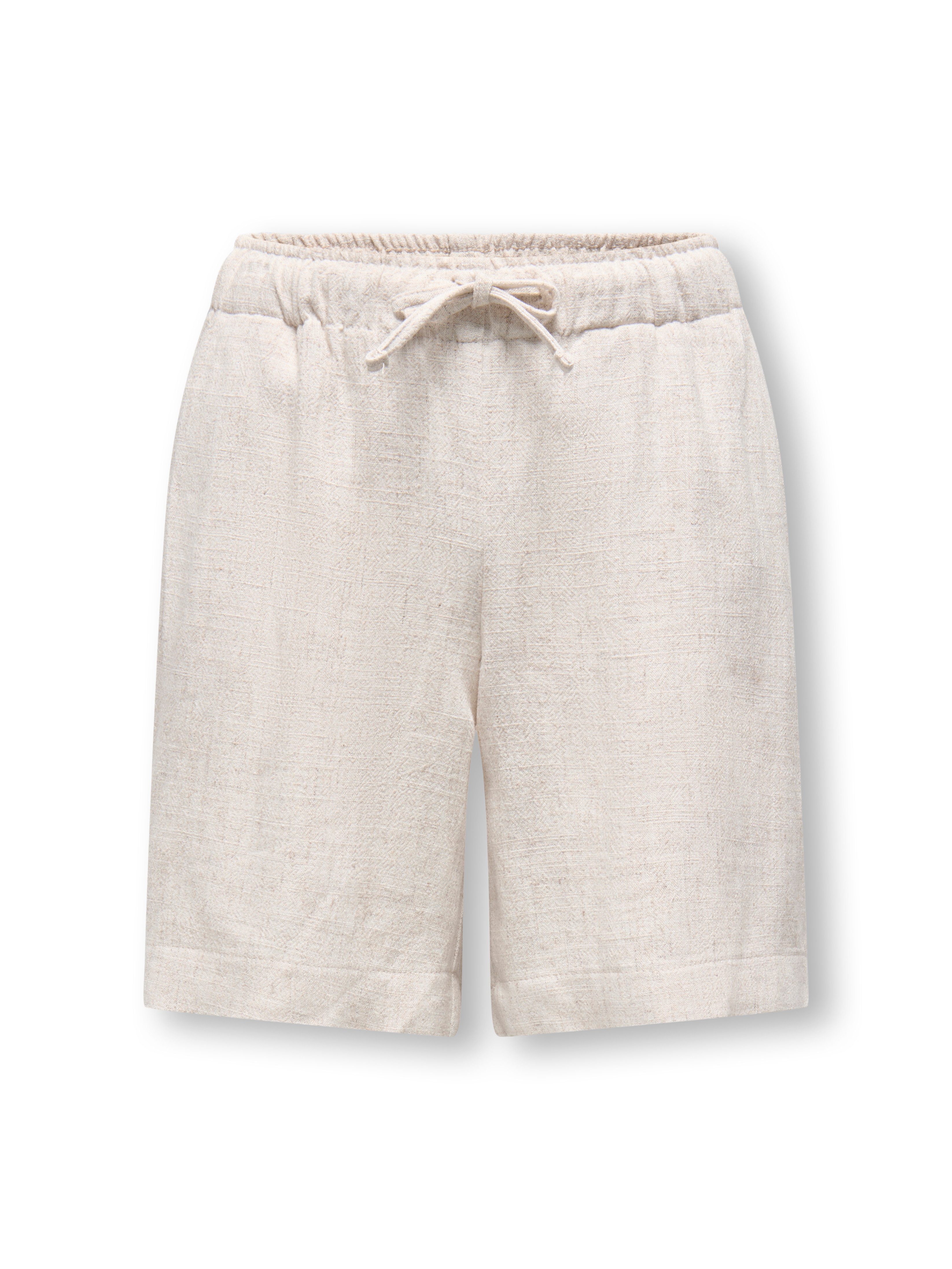 KIDS ONLY Short KOGSIESTA PULL-UP LINEN BLEND SHORTS PNT