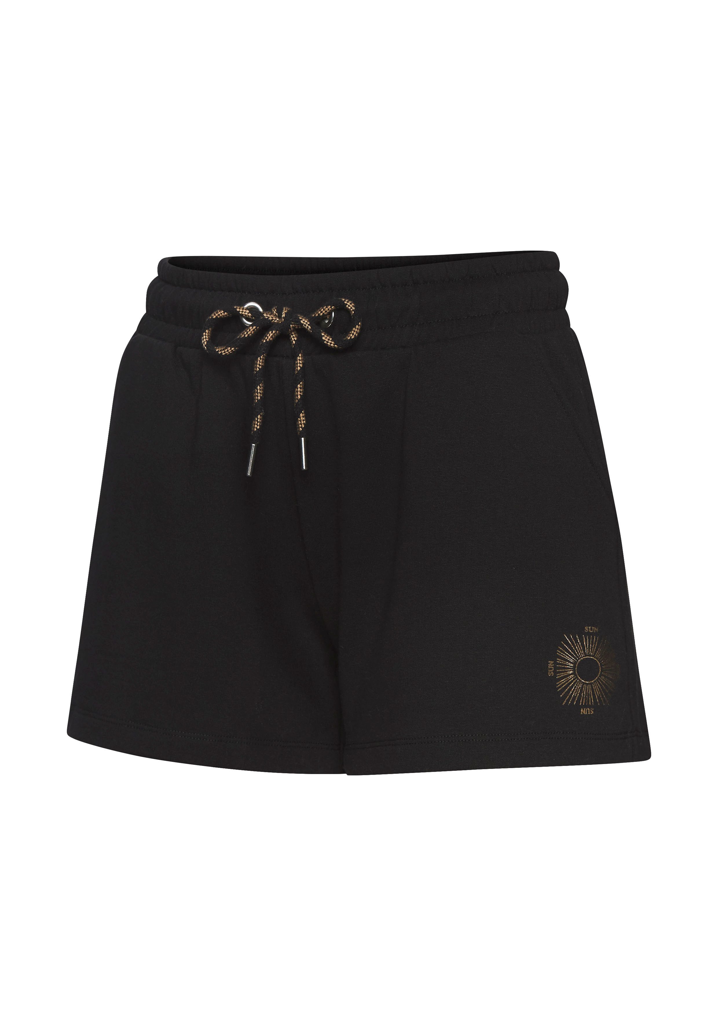 Buffalo Sweatshort Loungebroek met zijzakken en kleine print loungewear