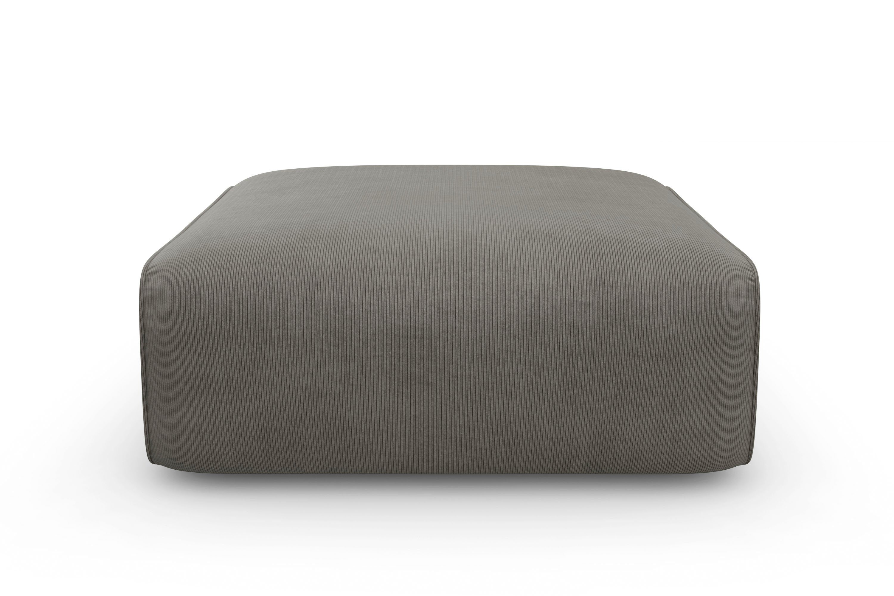 RAUM.ID Hocker Merid Sitzhocker, Maße B/T/H: 97/97/43 cm als module of apart te gebruiken, voor individuele samenstelling