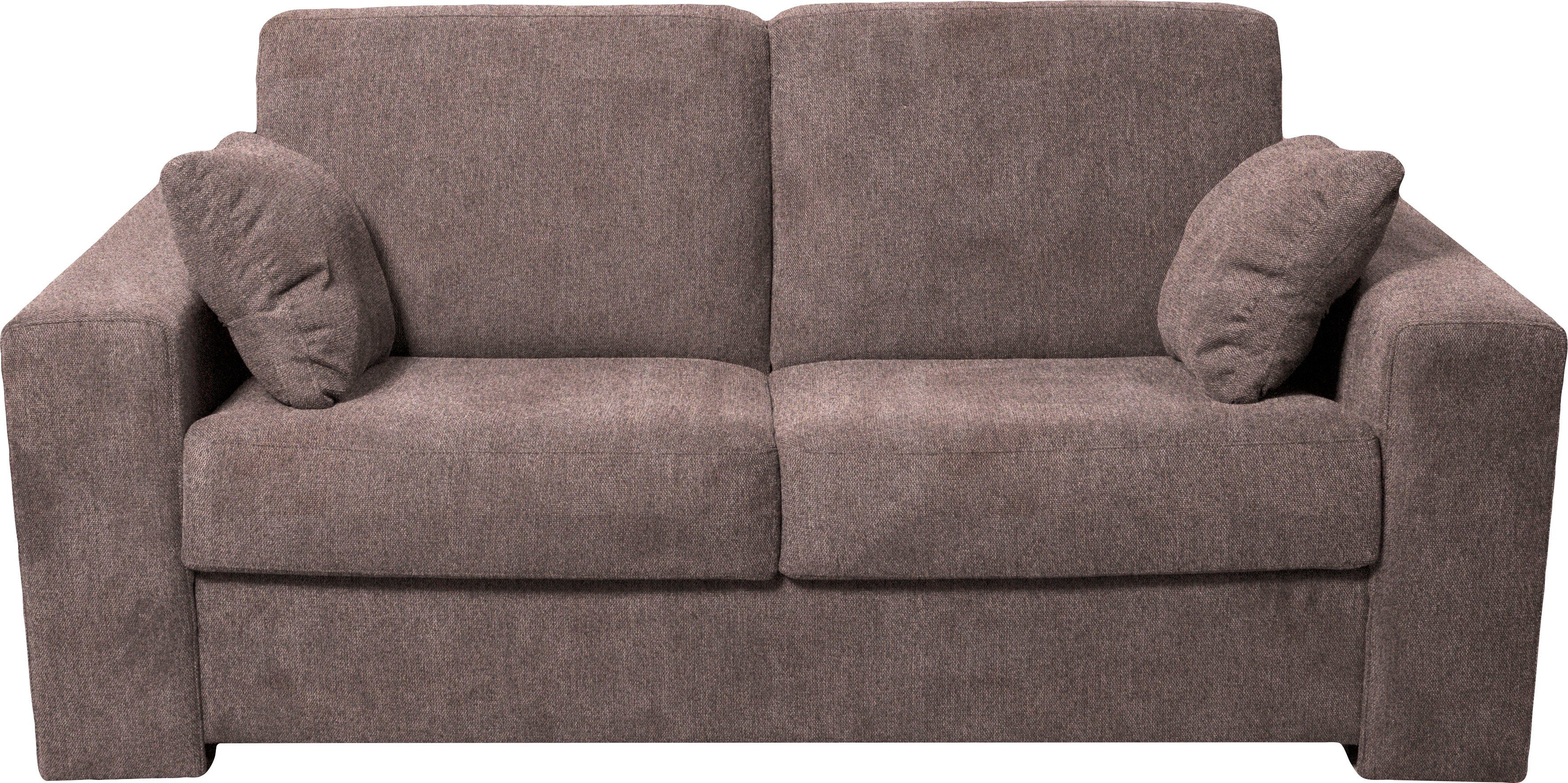 Home affaire 2-zitsbank Roma matras hoogte 14 cm Bedfunctie, met vering, Afmeting liggend ca. 123x198 cm