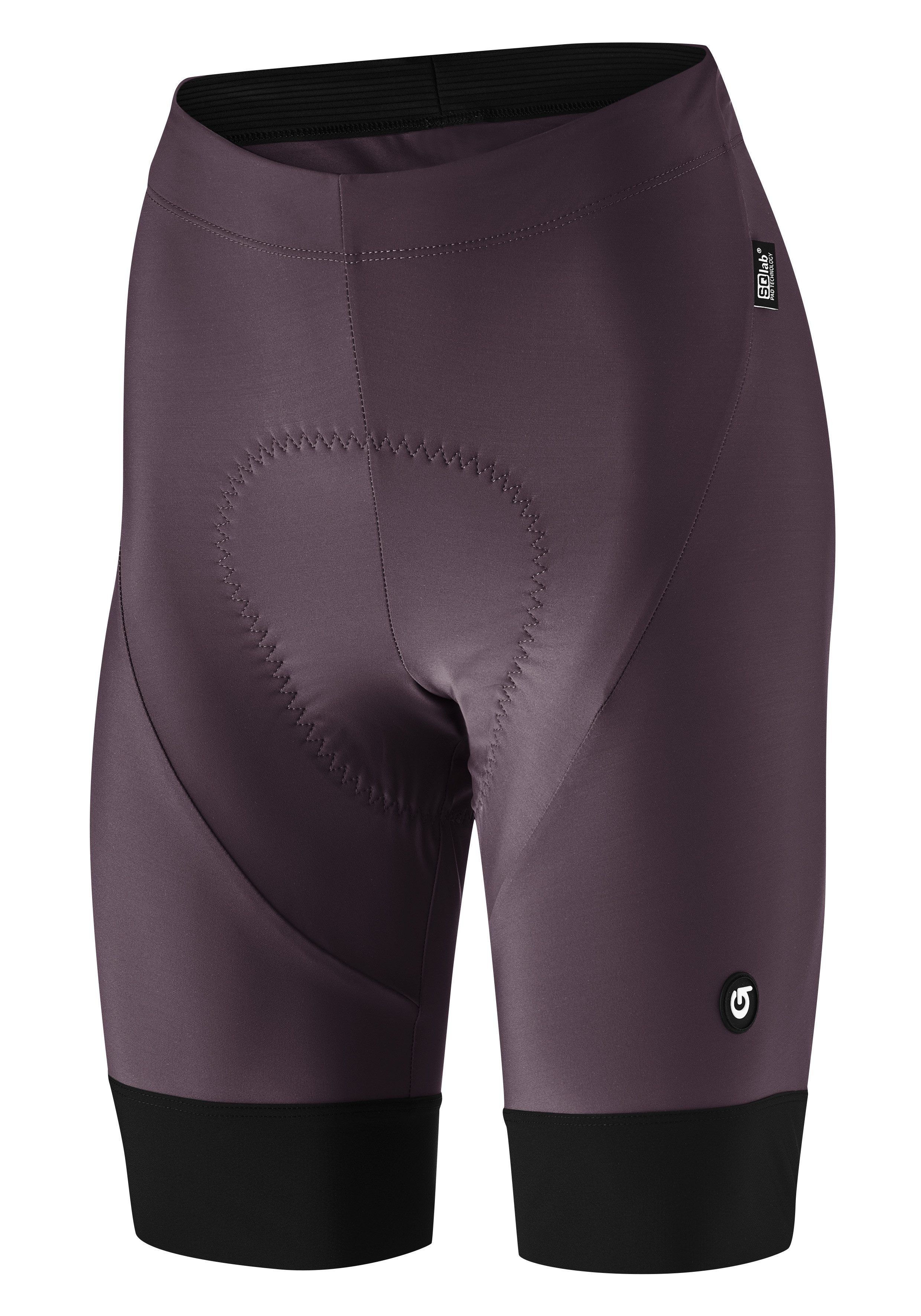 Gonso Fietsbroek SQlab GO W Dames fietsbroek met zitkussen, korte moderne fietsbroek, Tight Fit